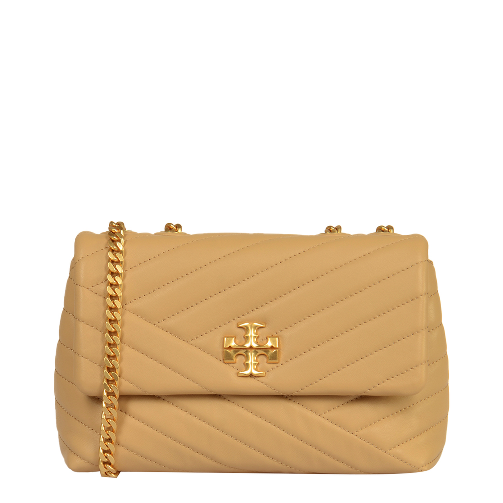 Chevron Quilted Shoulder Bag - Image 1