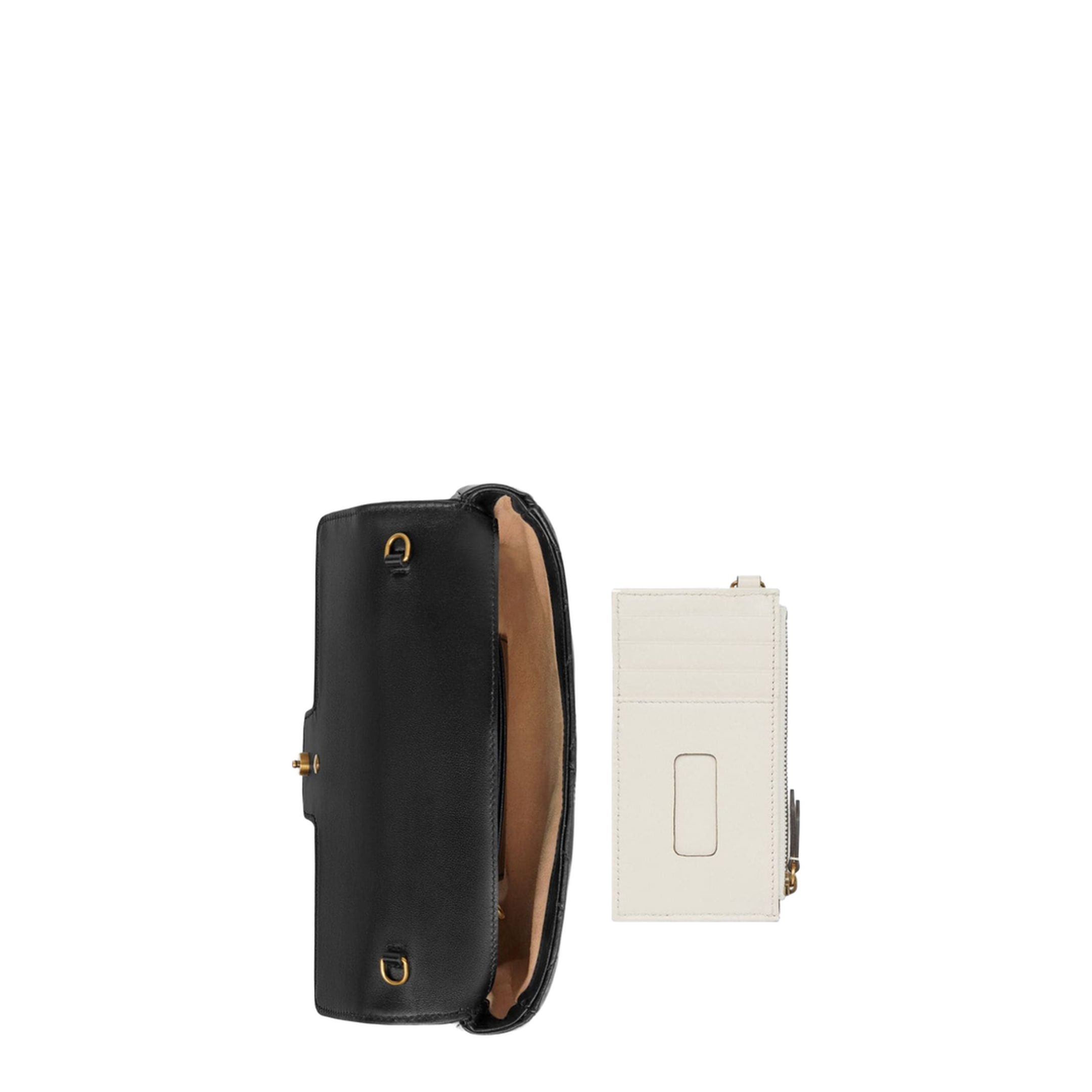 GG Marmont Leather Continental Wallet - Black - Image 7