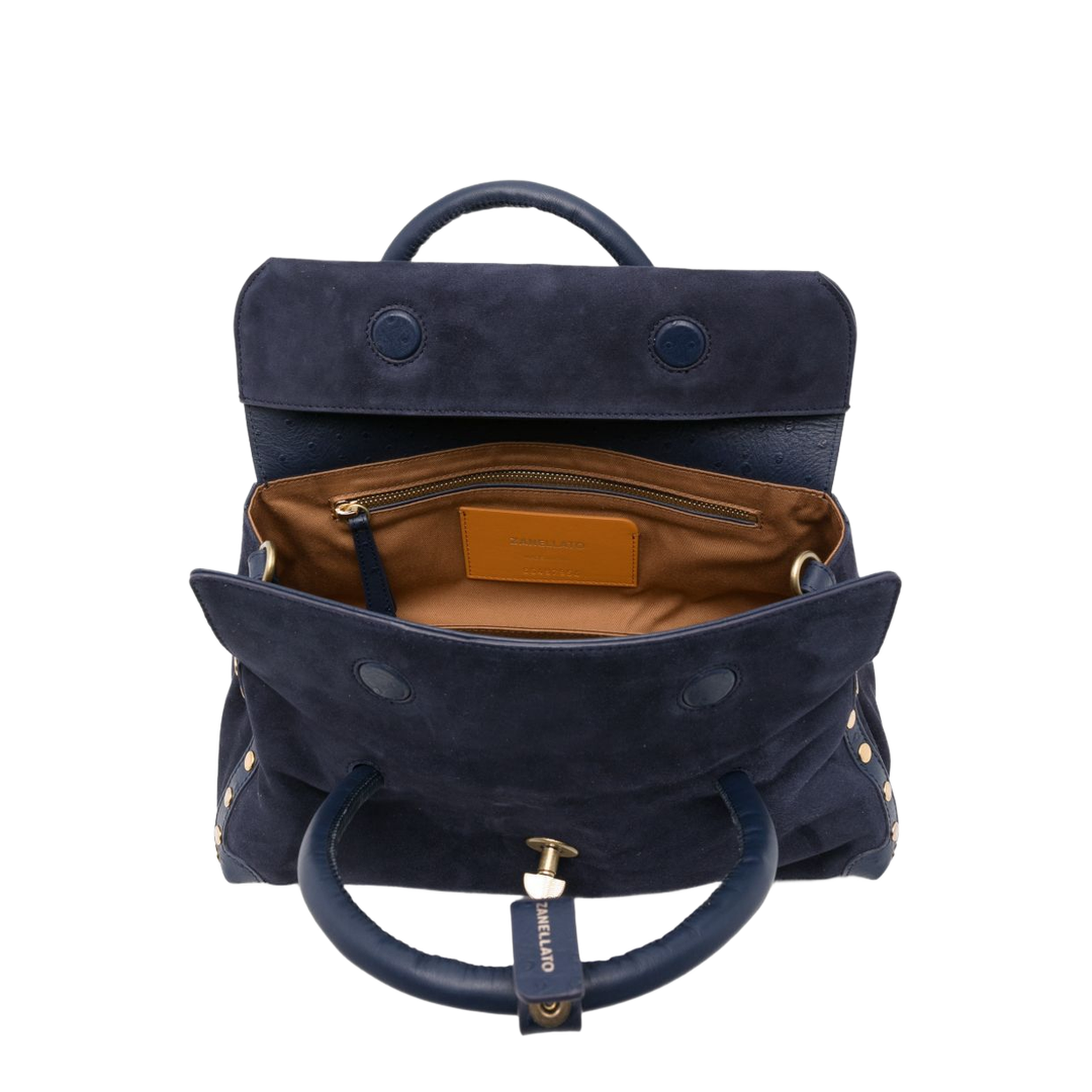 Dotta Baby Leather Bag - Siderale Blue - Image 3