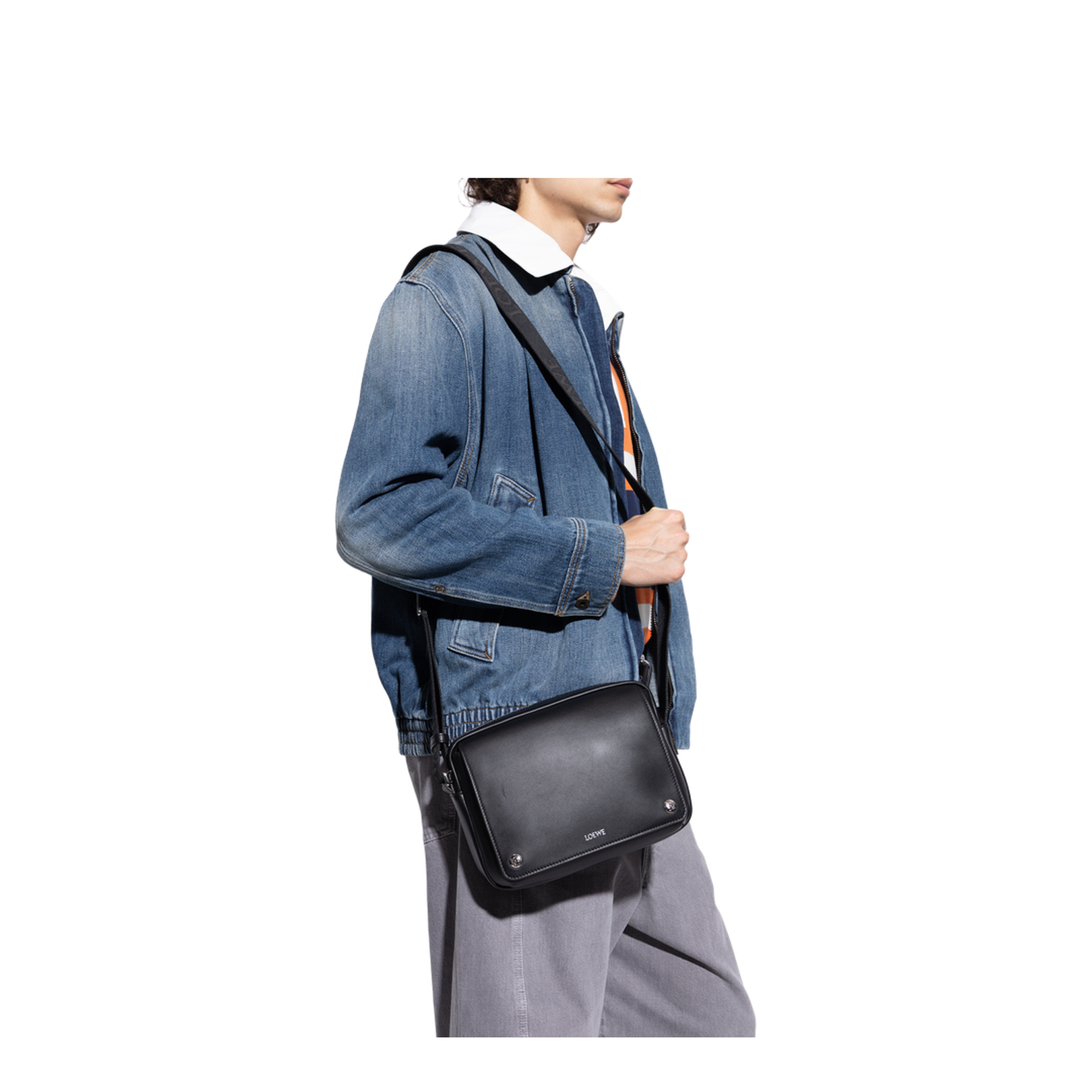 Nappa Lambskin Pouch - Black - Image 2