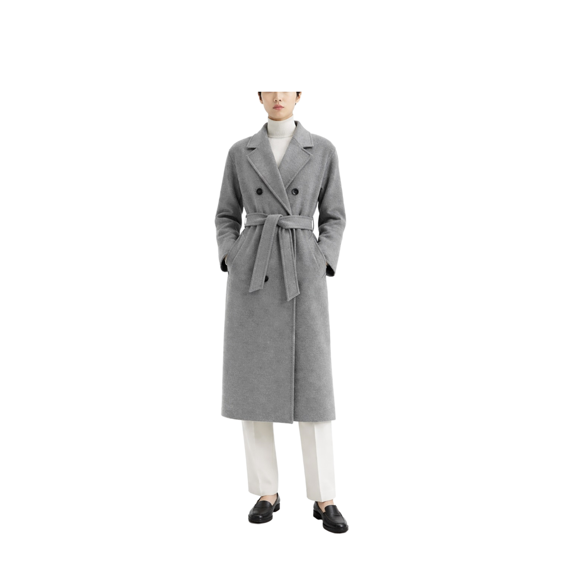 Wool and Cashmere Coat - Image 2
