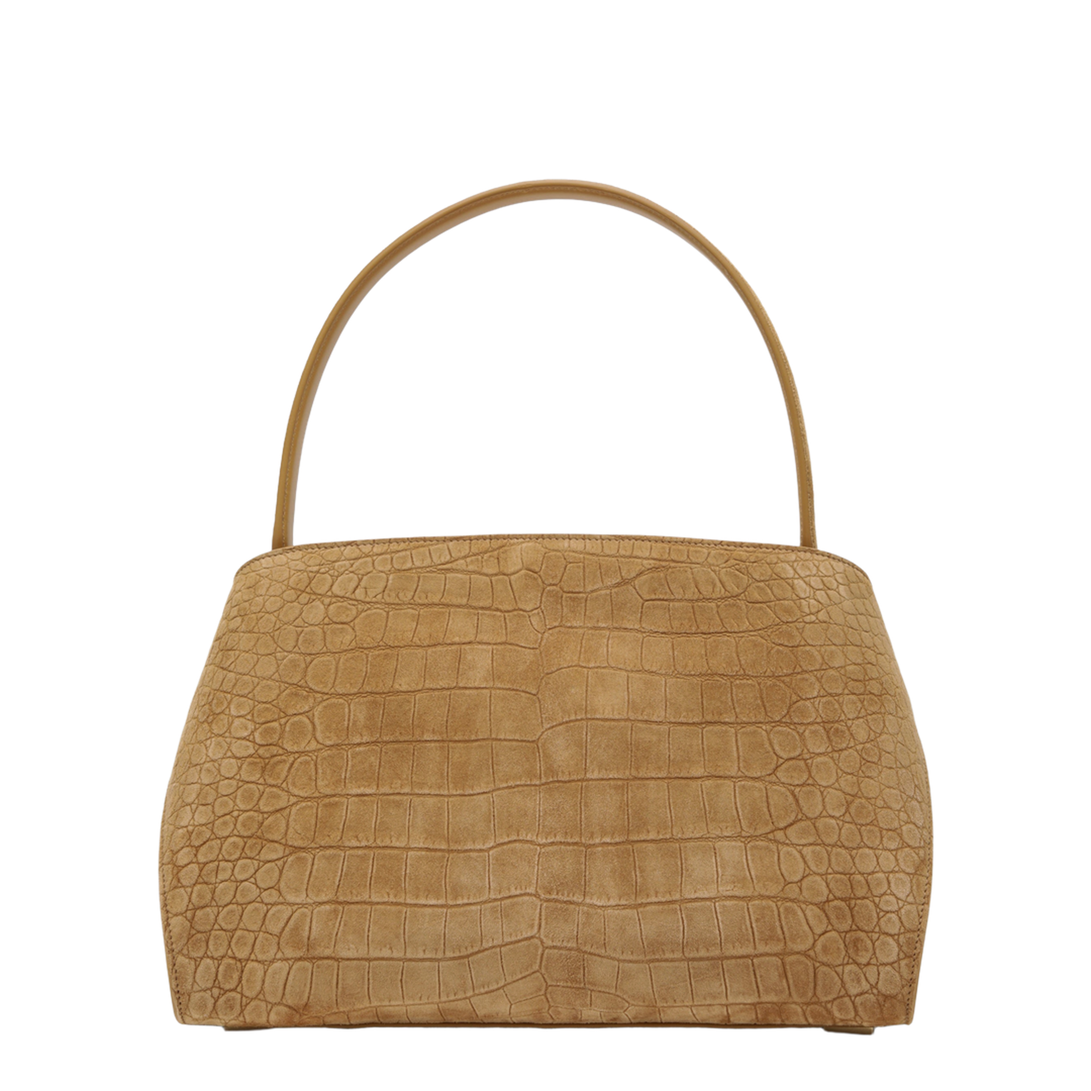 Hug Soft Medium Printed and Suede Kid Leather Shoulder Bag - Natural - Image 2