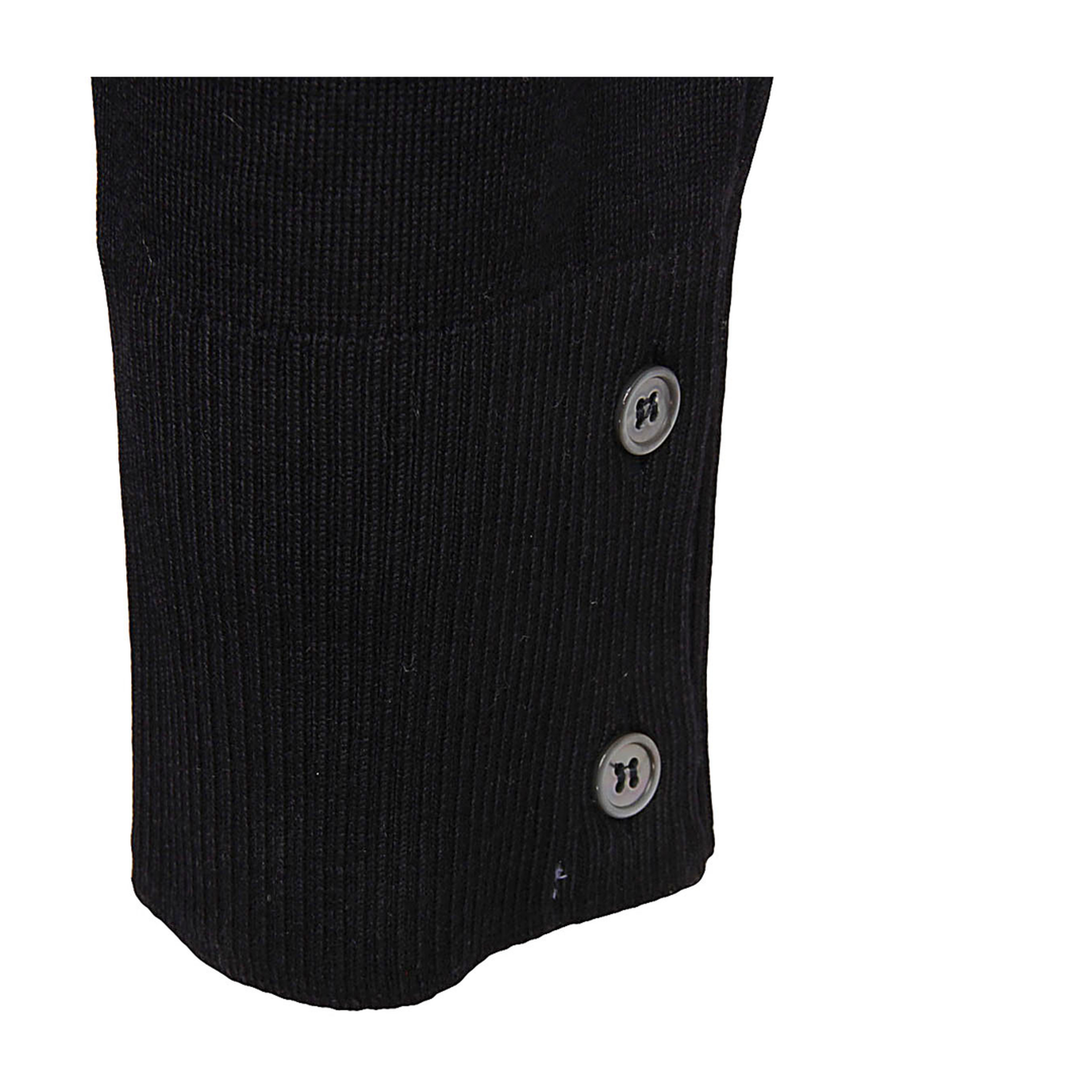 4-Bar Stripe Sustainable V-Neck Cardigan - Image 5