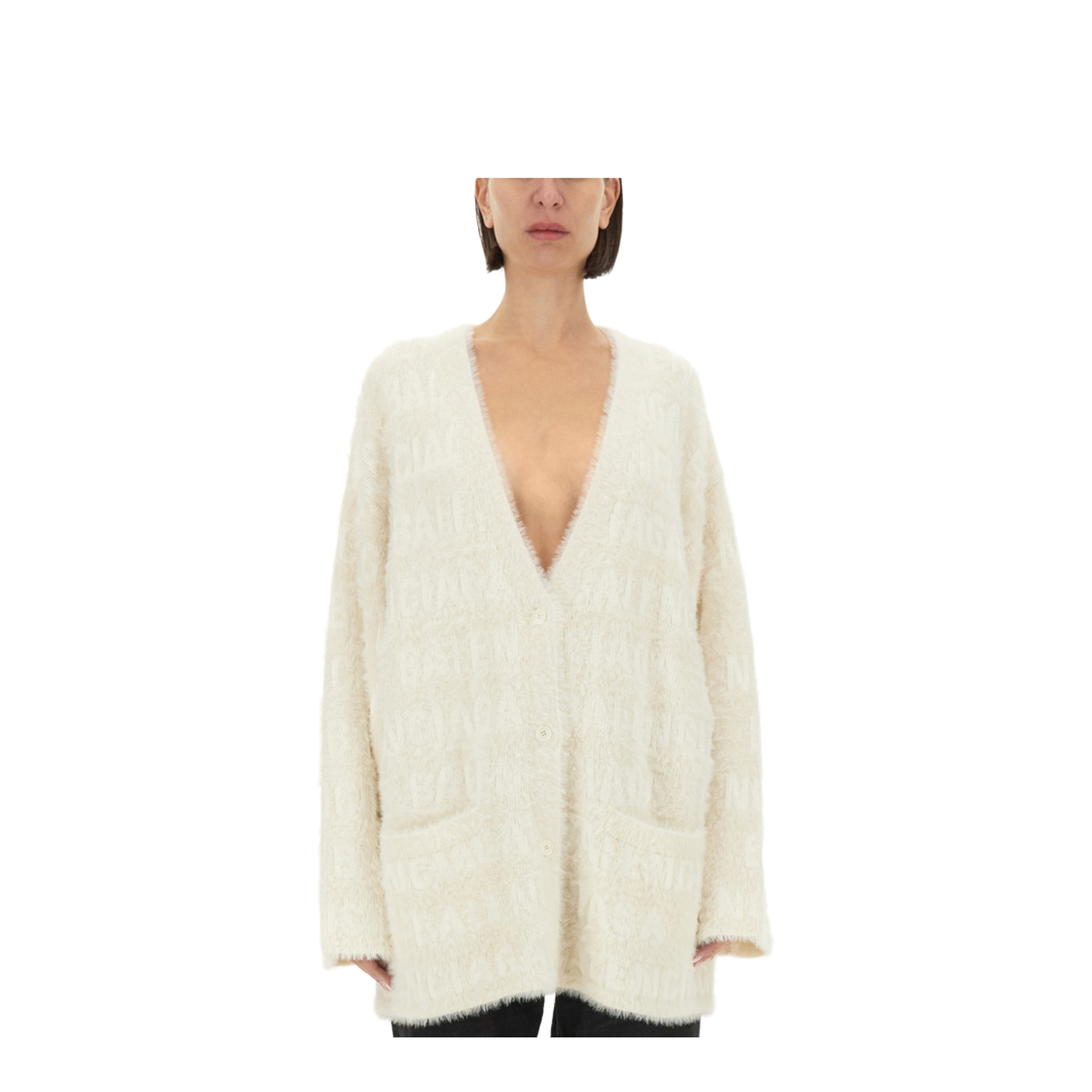 V-Neck Cardigan - Image 1