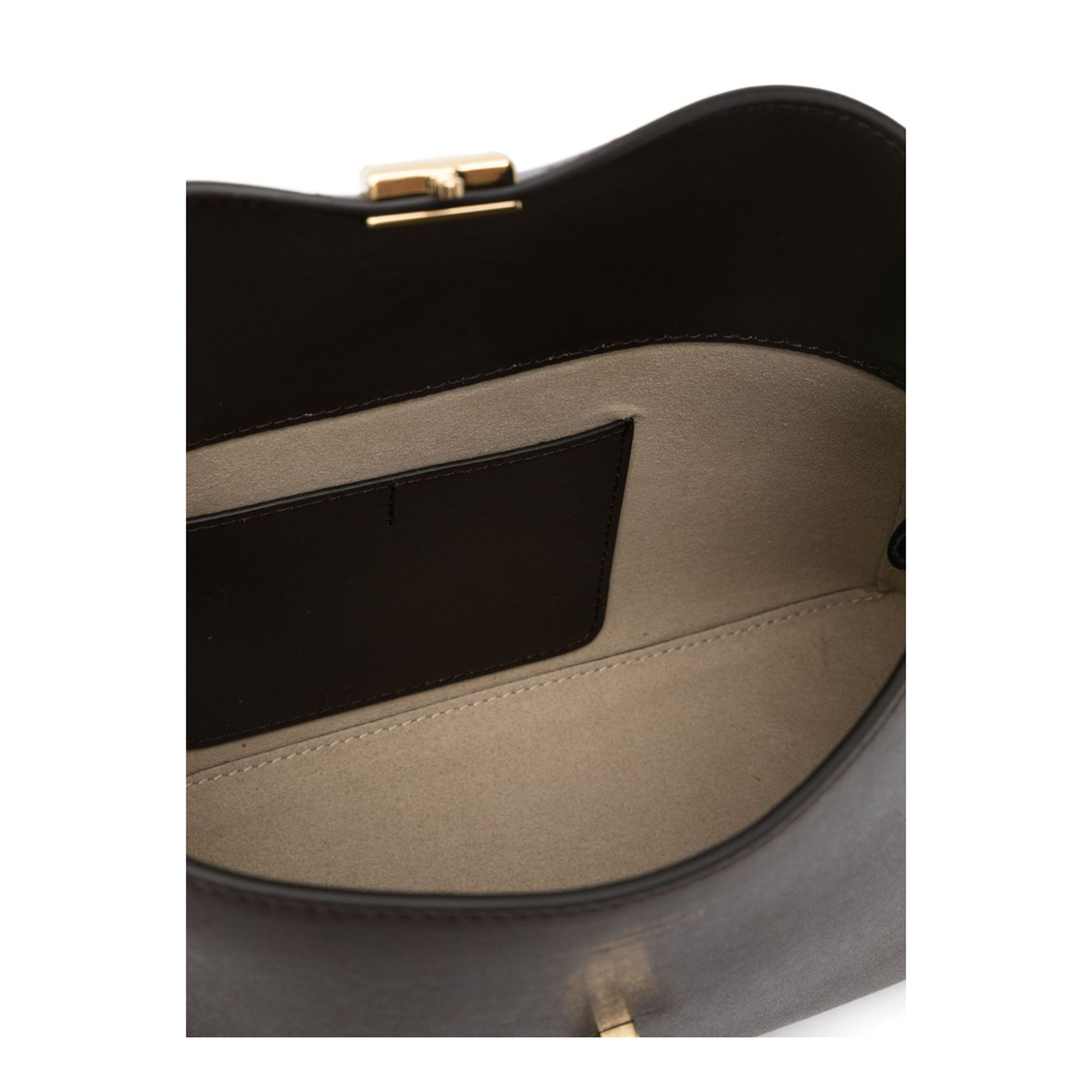 Calf Leather Clutch - Cedar Brown - Image 2
