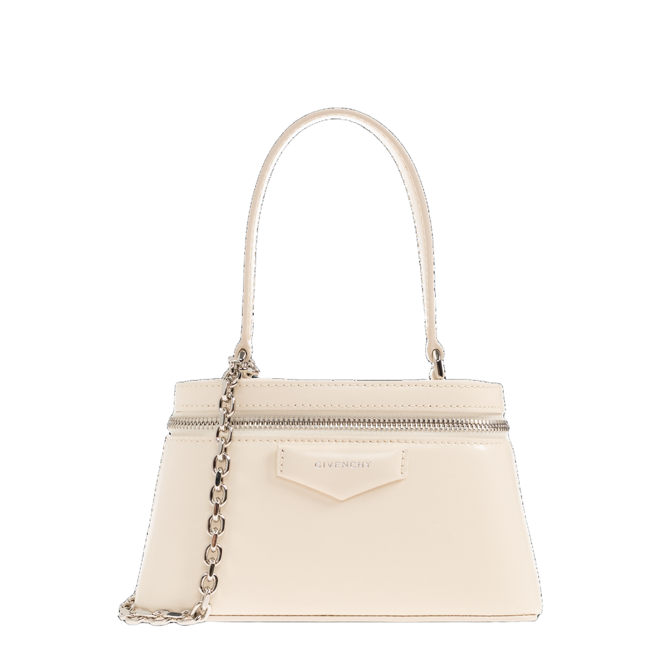 Antigona Box Calfskin Vanity Bag - Cream - Image 1