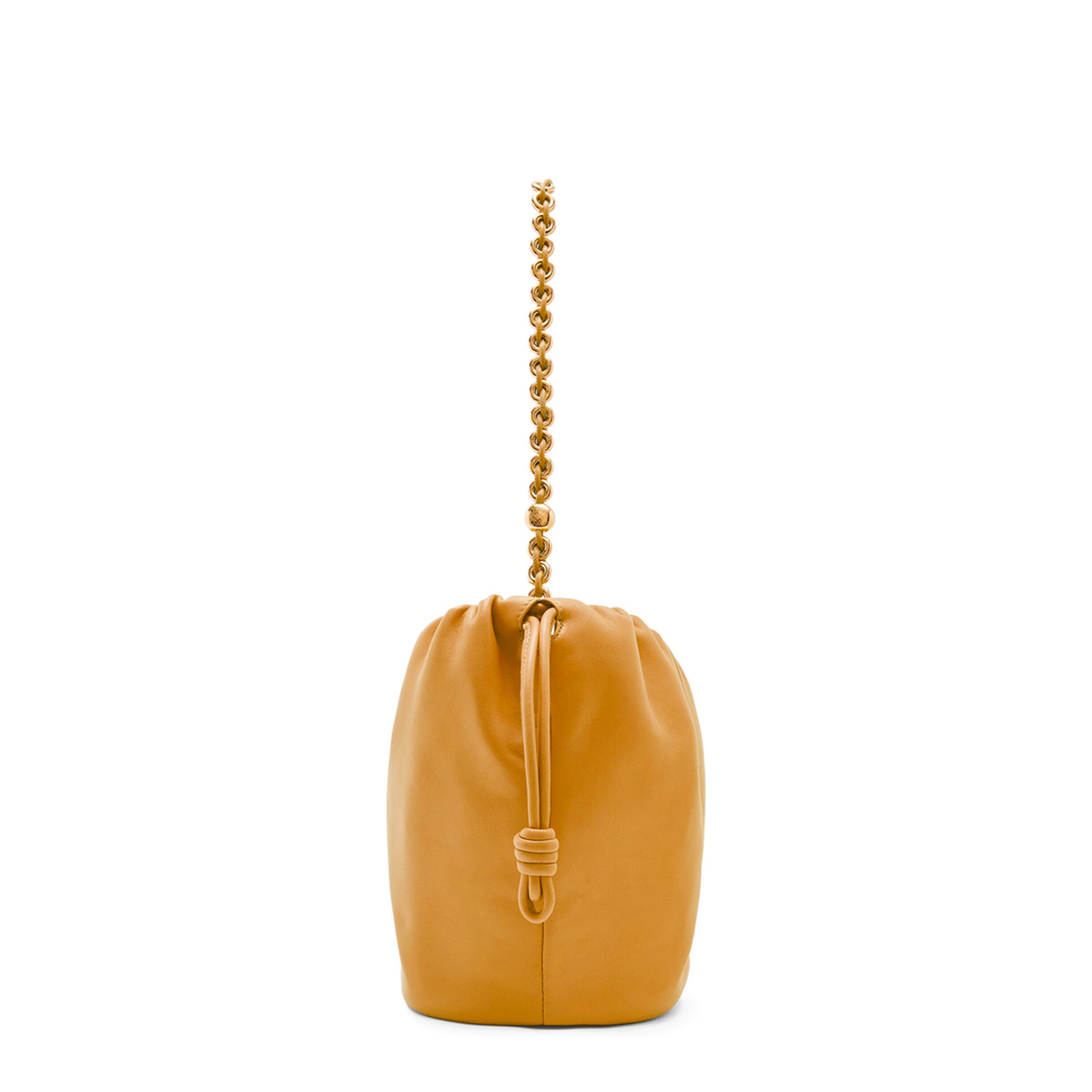 Flamenco Lambskin Bucket Bag - Black - Image 2