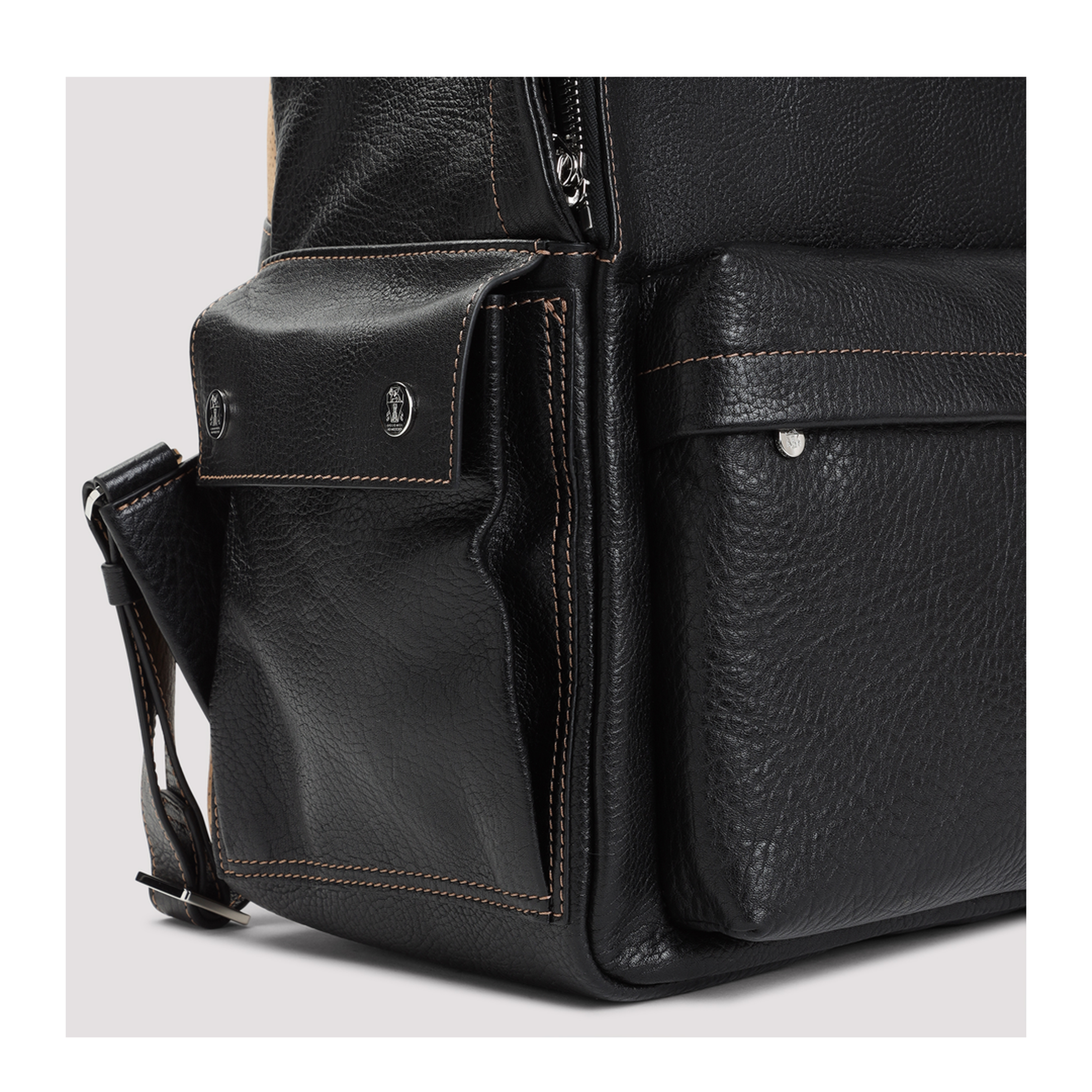 Leather Travel Backpack - Image 6