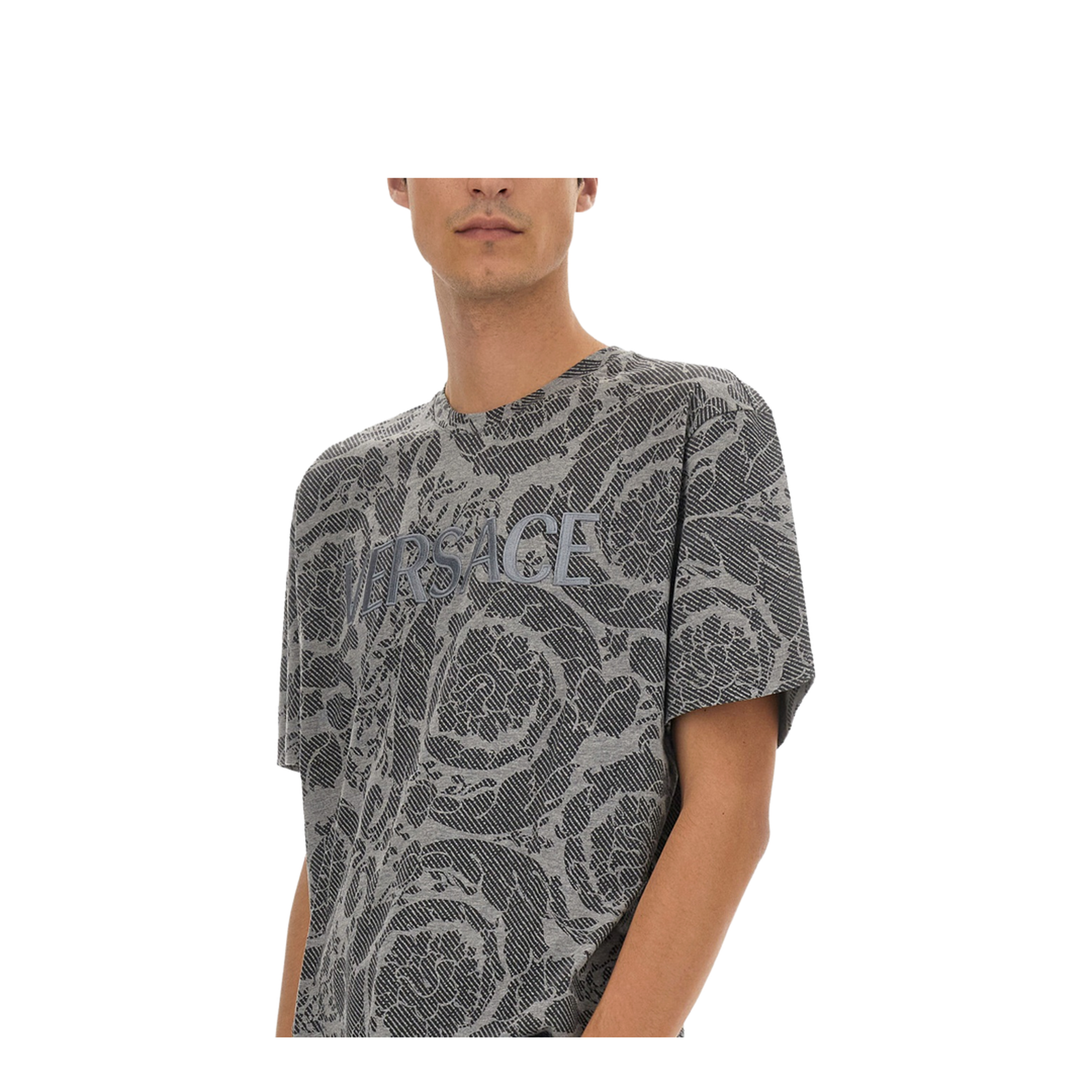 Silhouette Baroque Logo T-Shirt - Image 5