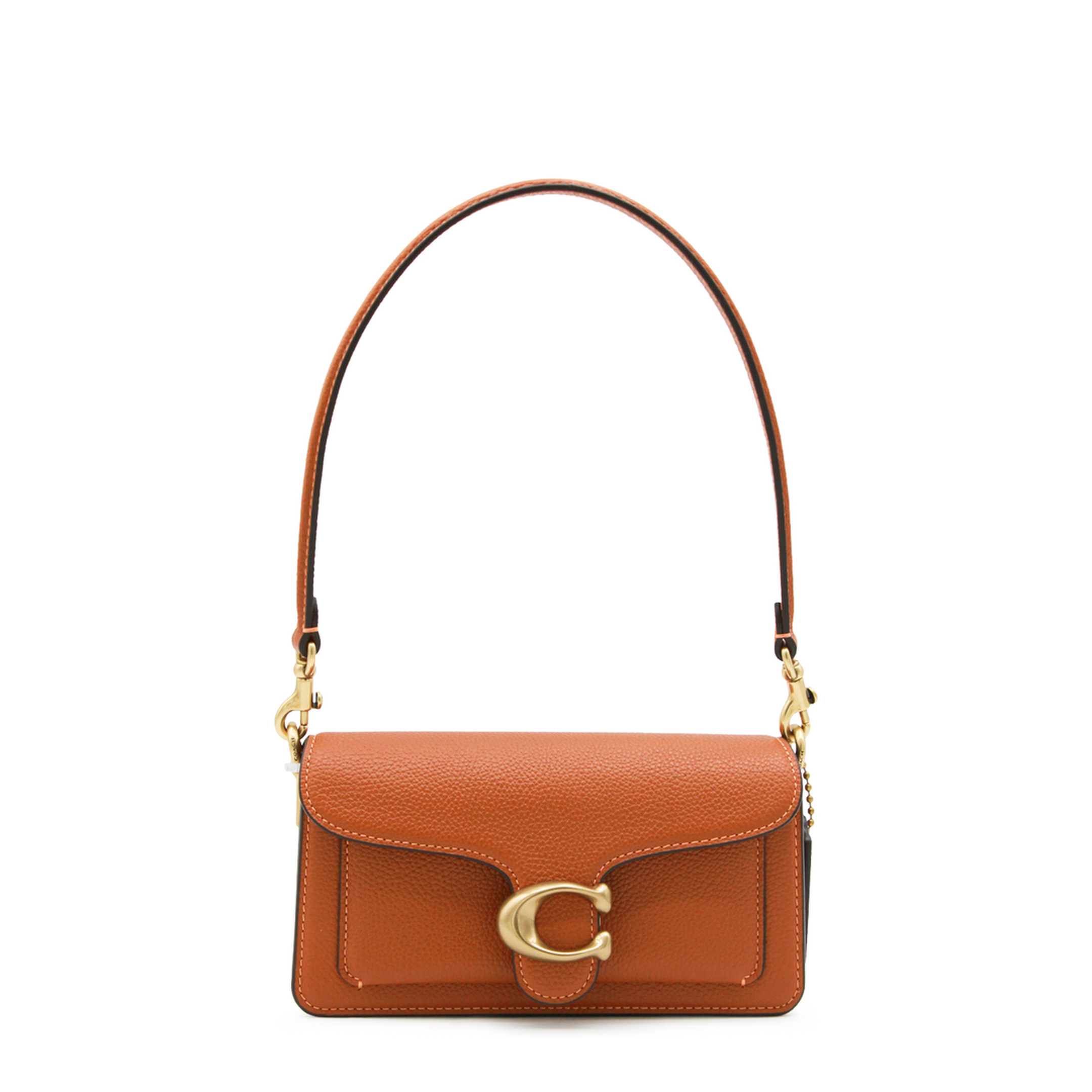 Tabby 20 Polished Pebble Leather Shoulder Bag - b4/black - Image 1