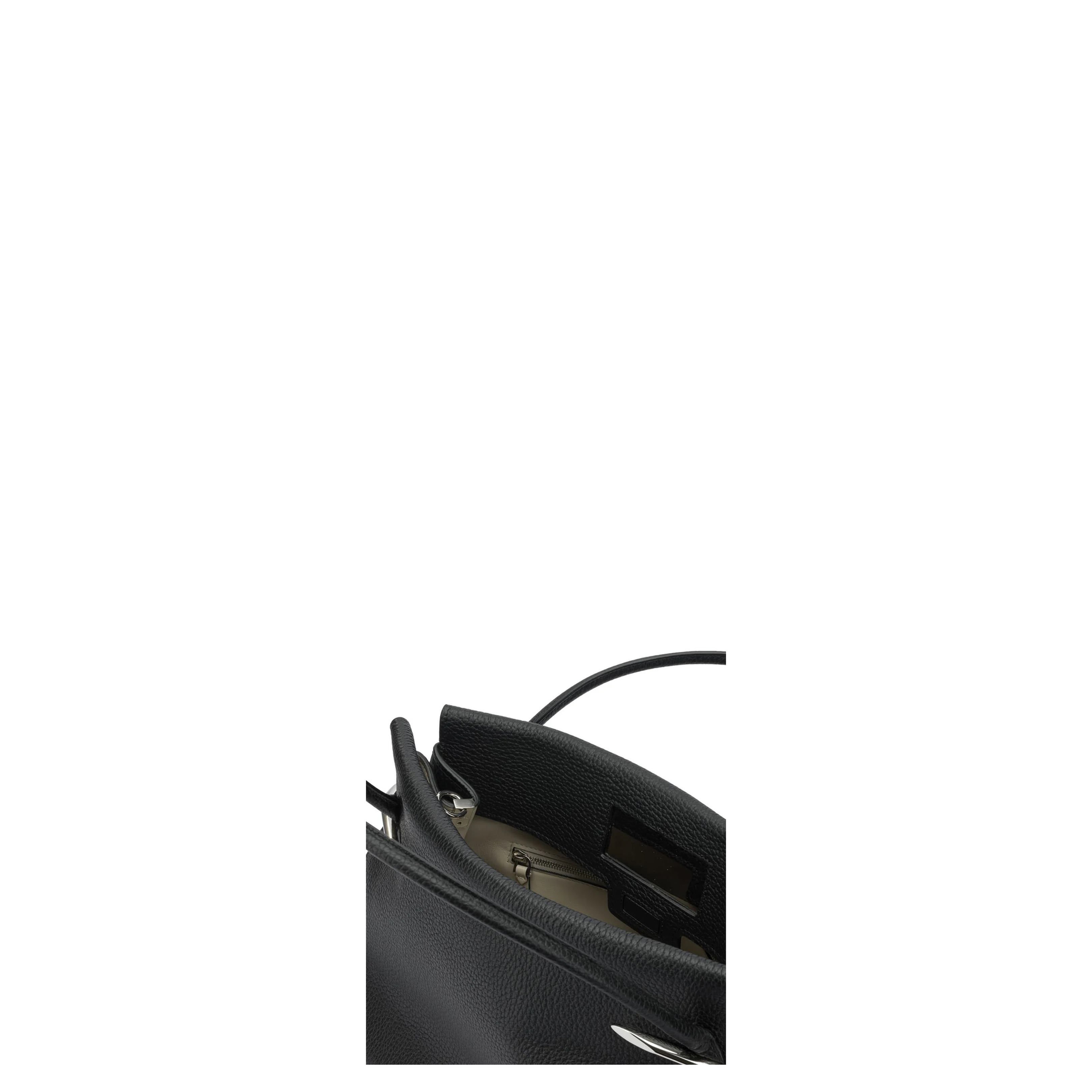 Pinch Medium Shoulder Bag Black - Image 5