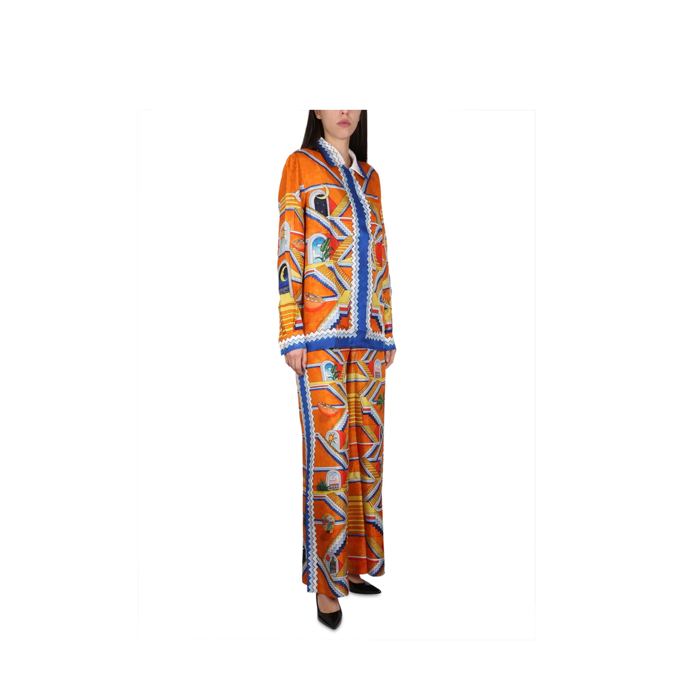 ESCALIER PRINT PANTS - Image 2