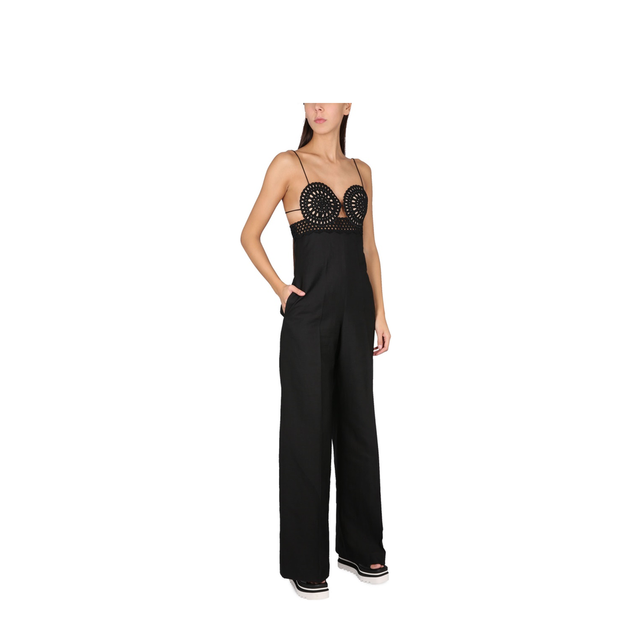 Sangallo Bustier Jumpsuit - Image 3