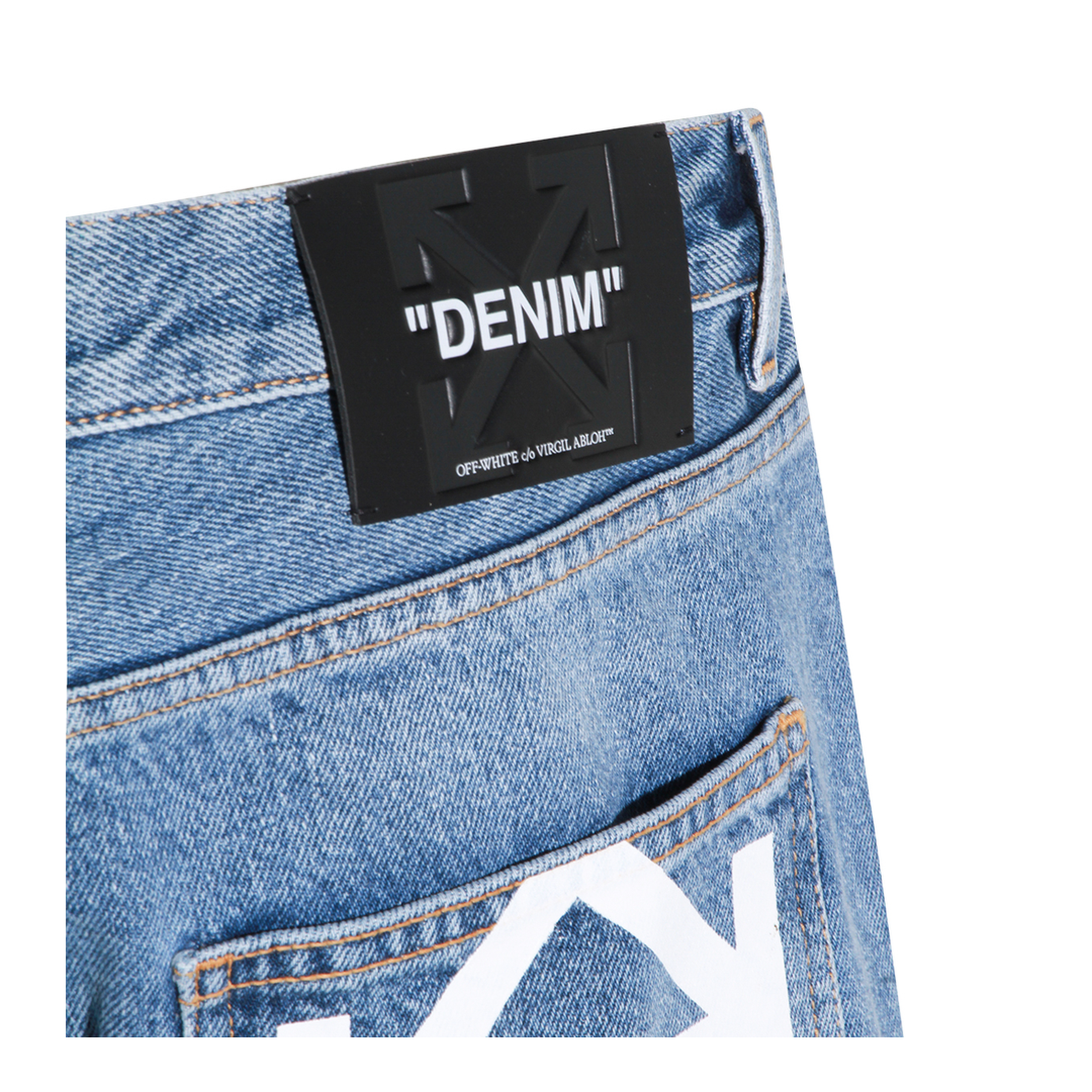 Half Arrow Slim Relax Jeans - Image 7