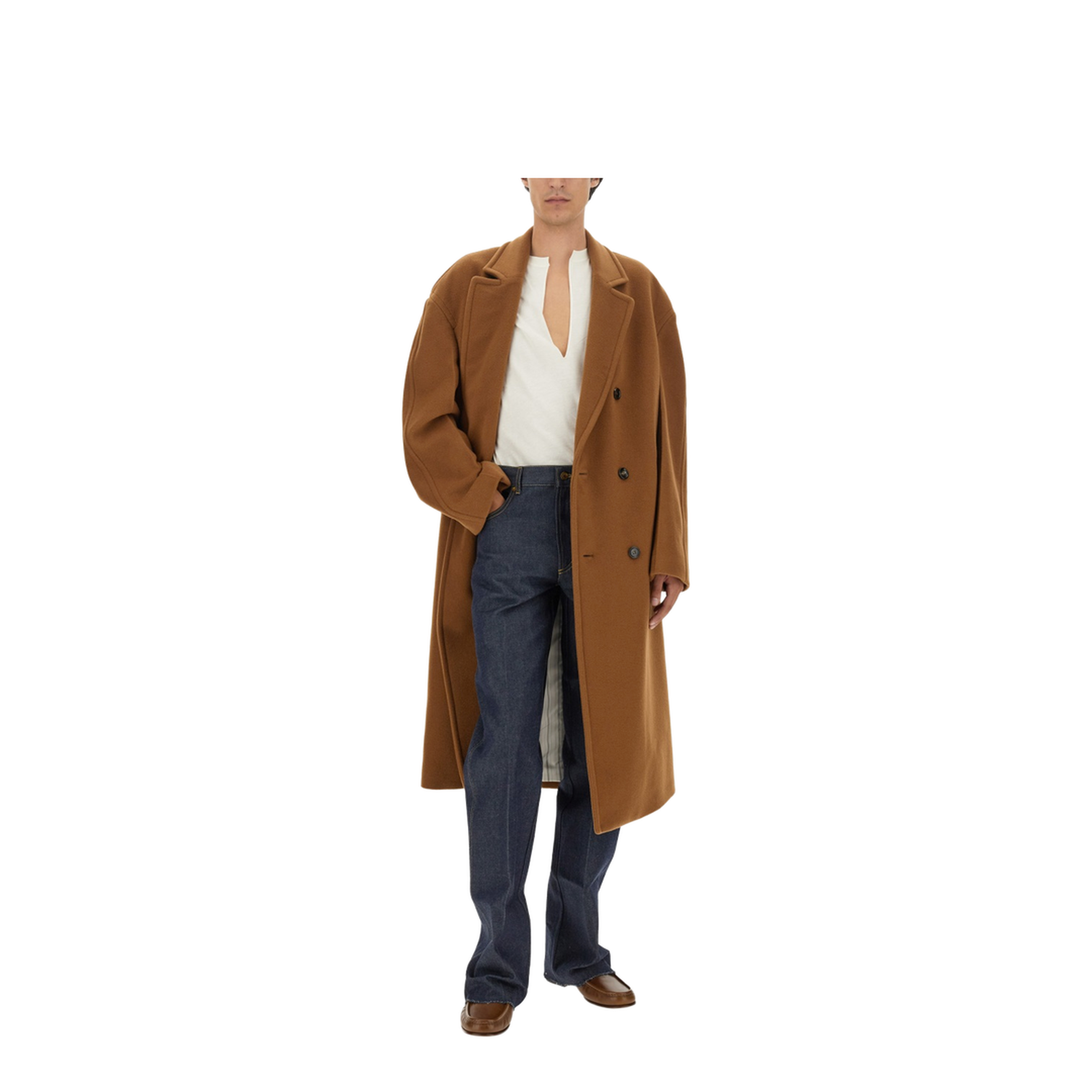 Double-Breasted Coat - Image 2