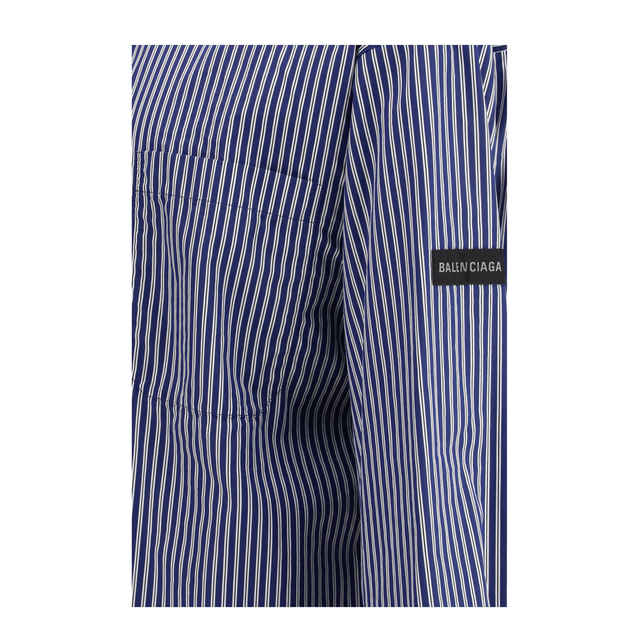 Embroidered Poplin Oversized Shirt - Image 3