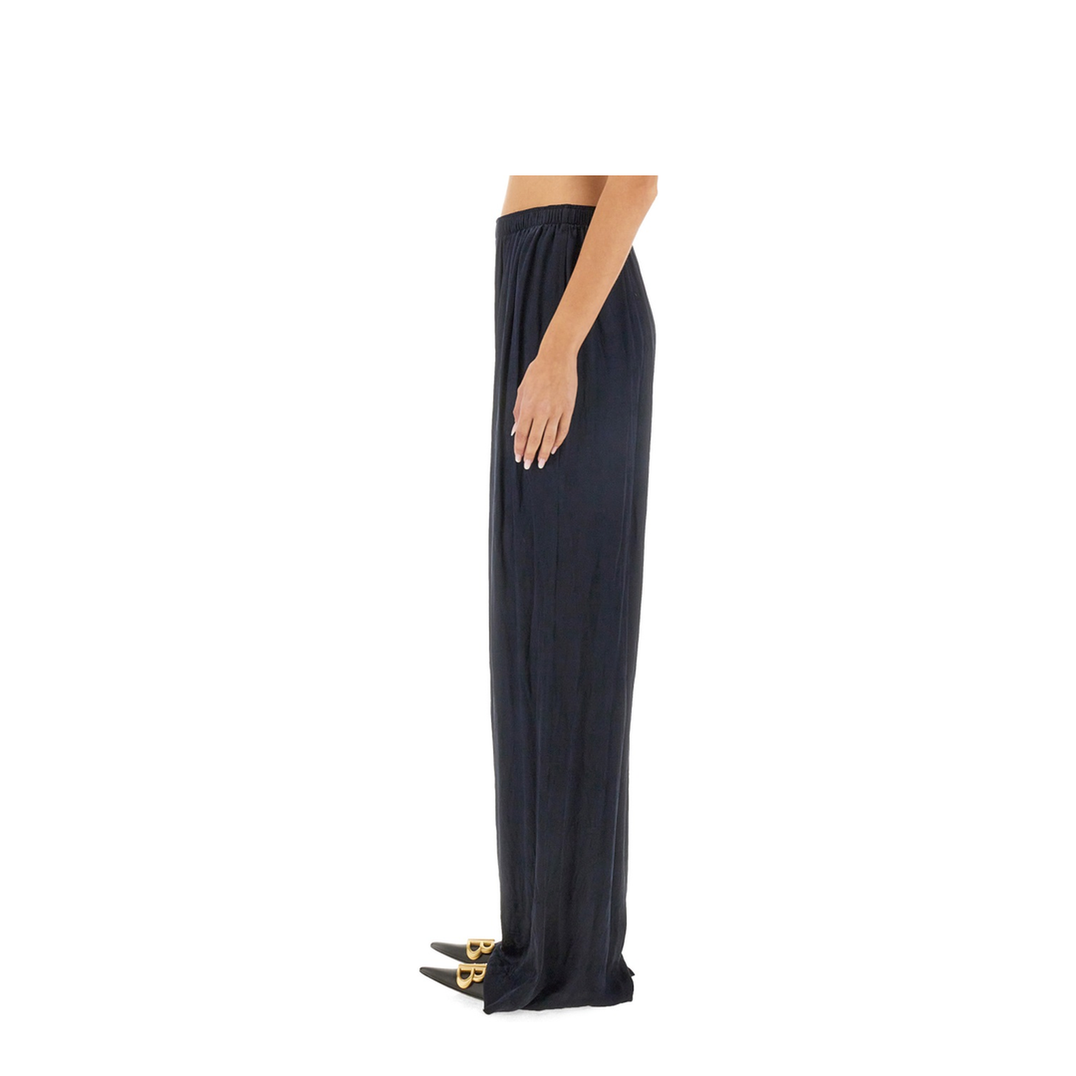 Midnight Blue Silk Pyjama Pant - Image 4