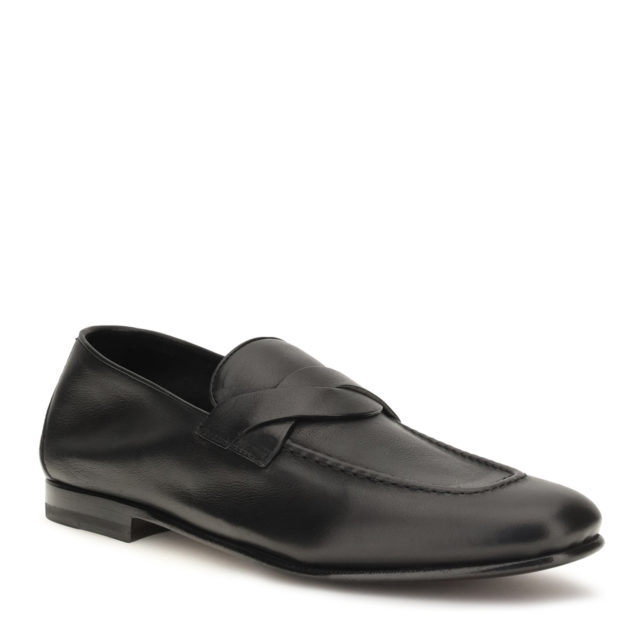 Gigi Loafers With Woven Strap - Image 2