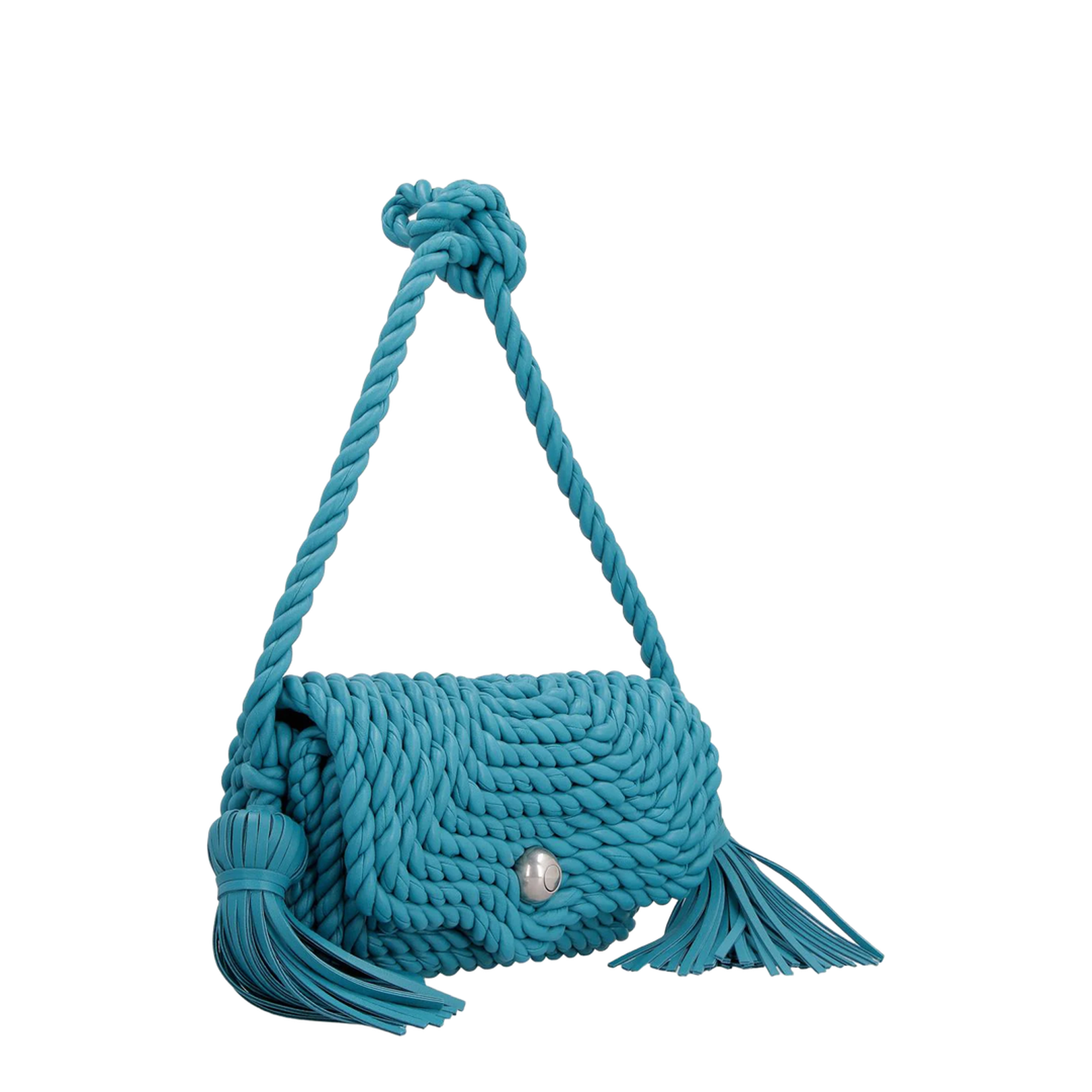 Torchon Leather Handbags - Blue - Image 3