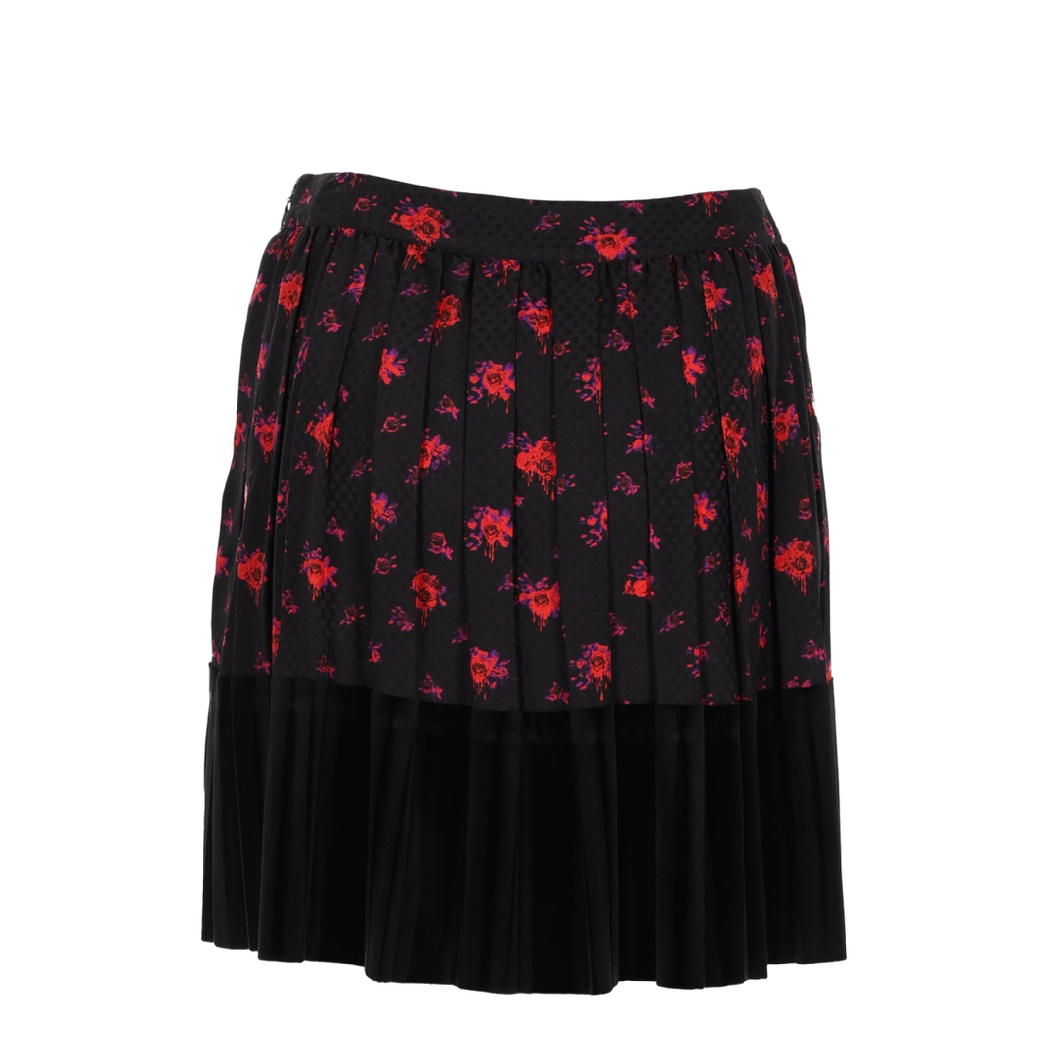 Skirt in Silk with Print - Image 2