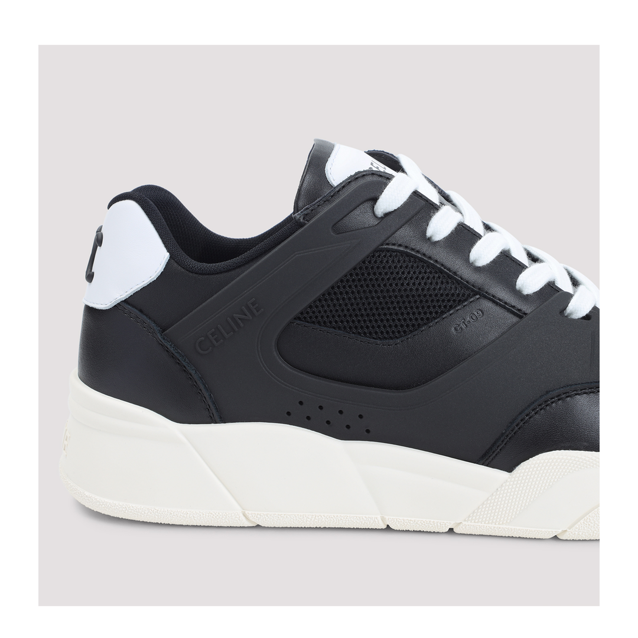 CT-09 Leather Rubber and Mesh Sneakers - Image 12