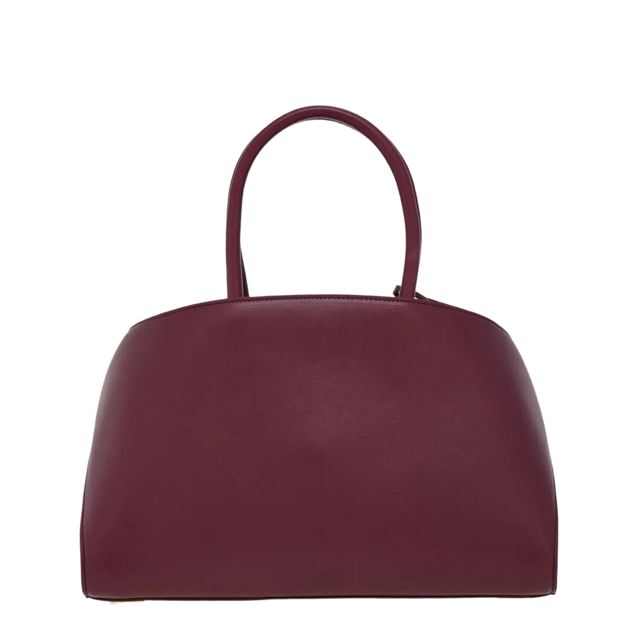 Hug M Handbag Leather Plum - Image 2