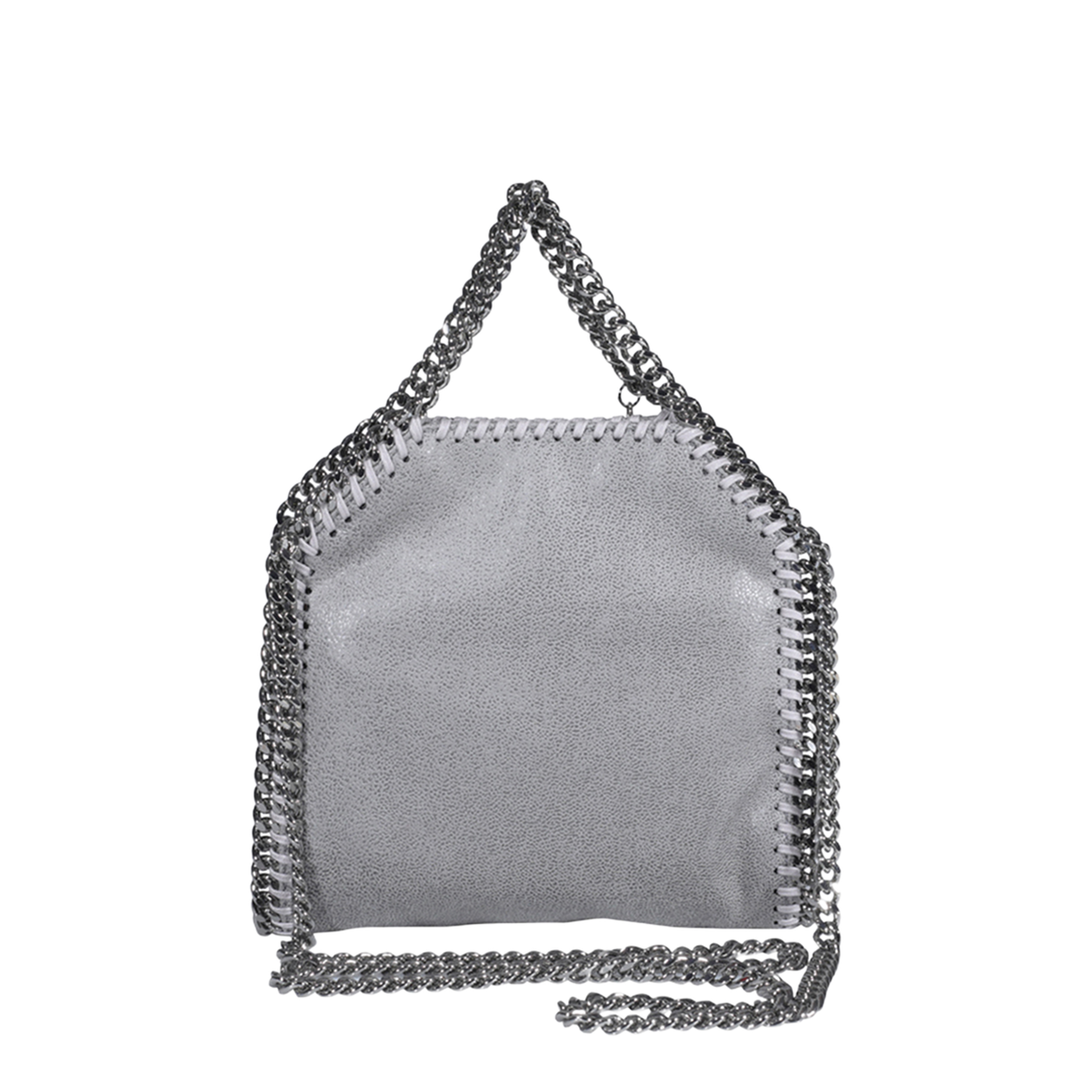 Falabella Tiny Polyester Tote - Light Grey - Image 3