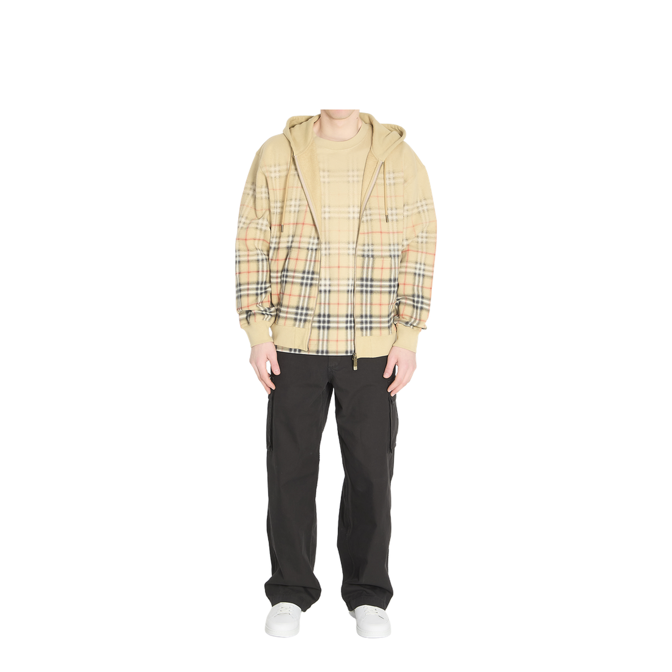 RORY DEG CHK HOODIE SWEATSHIRT - Image 5