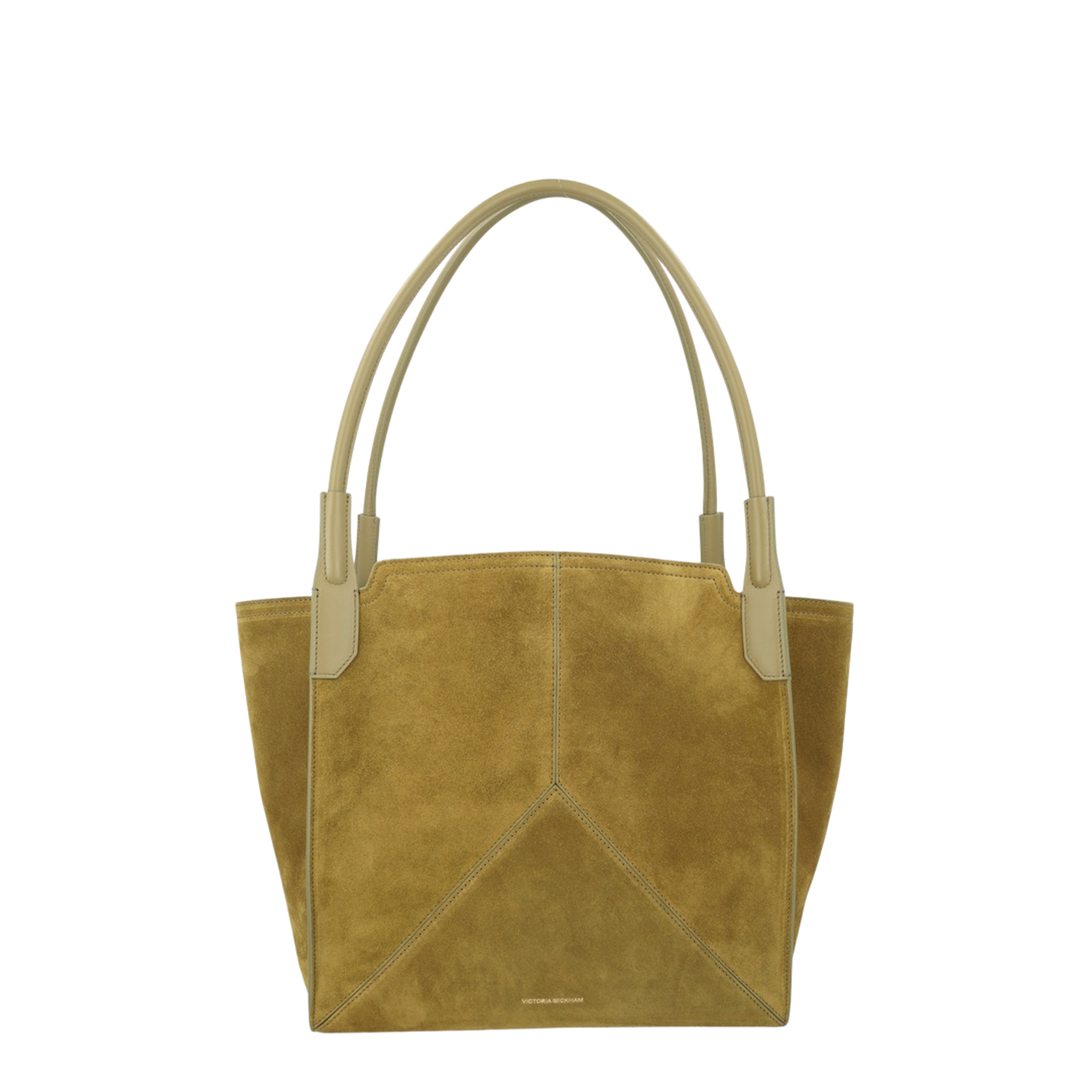 Victoria Tote Bag Small Calf Suede - Cactus Green - Image 1