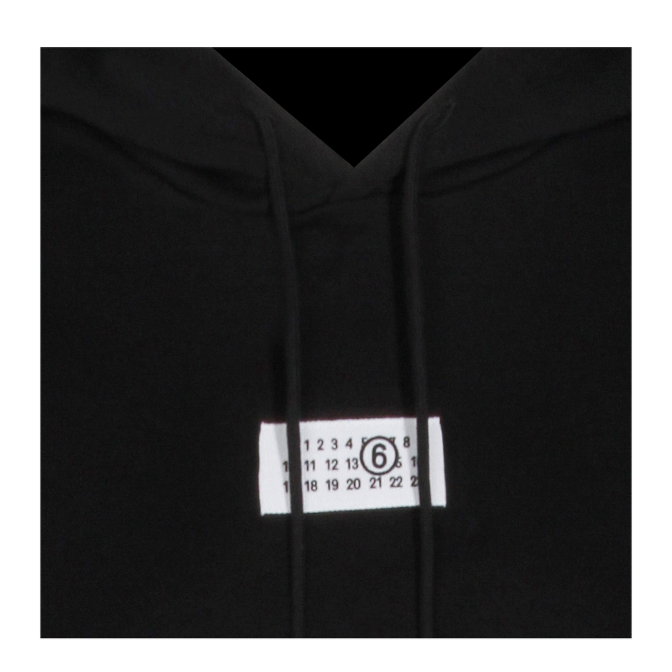 Black Cotton Hoodie - Image 5