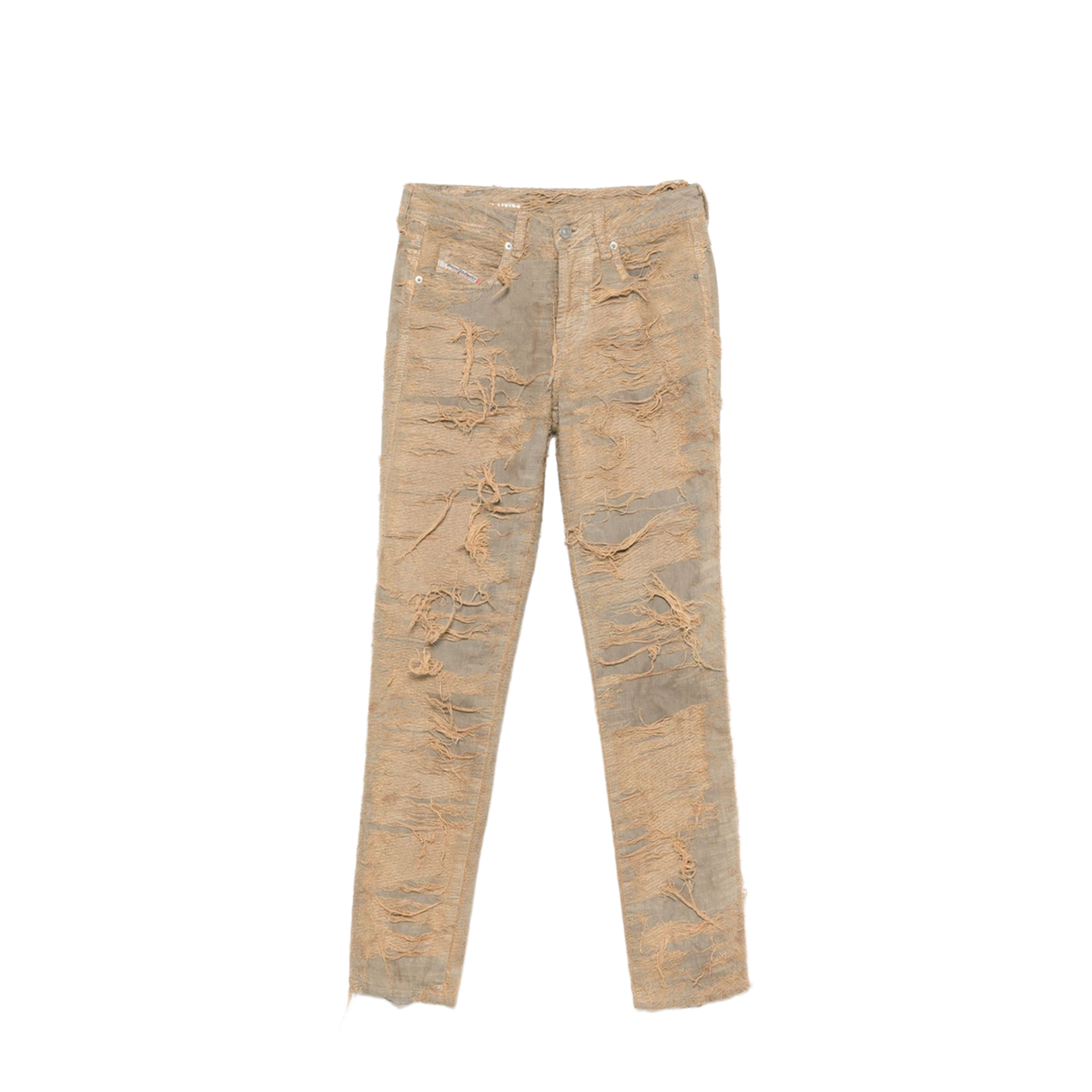 Slim Jeans In Beige - Image 1