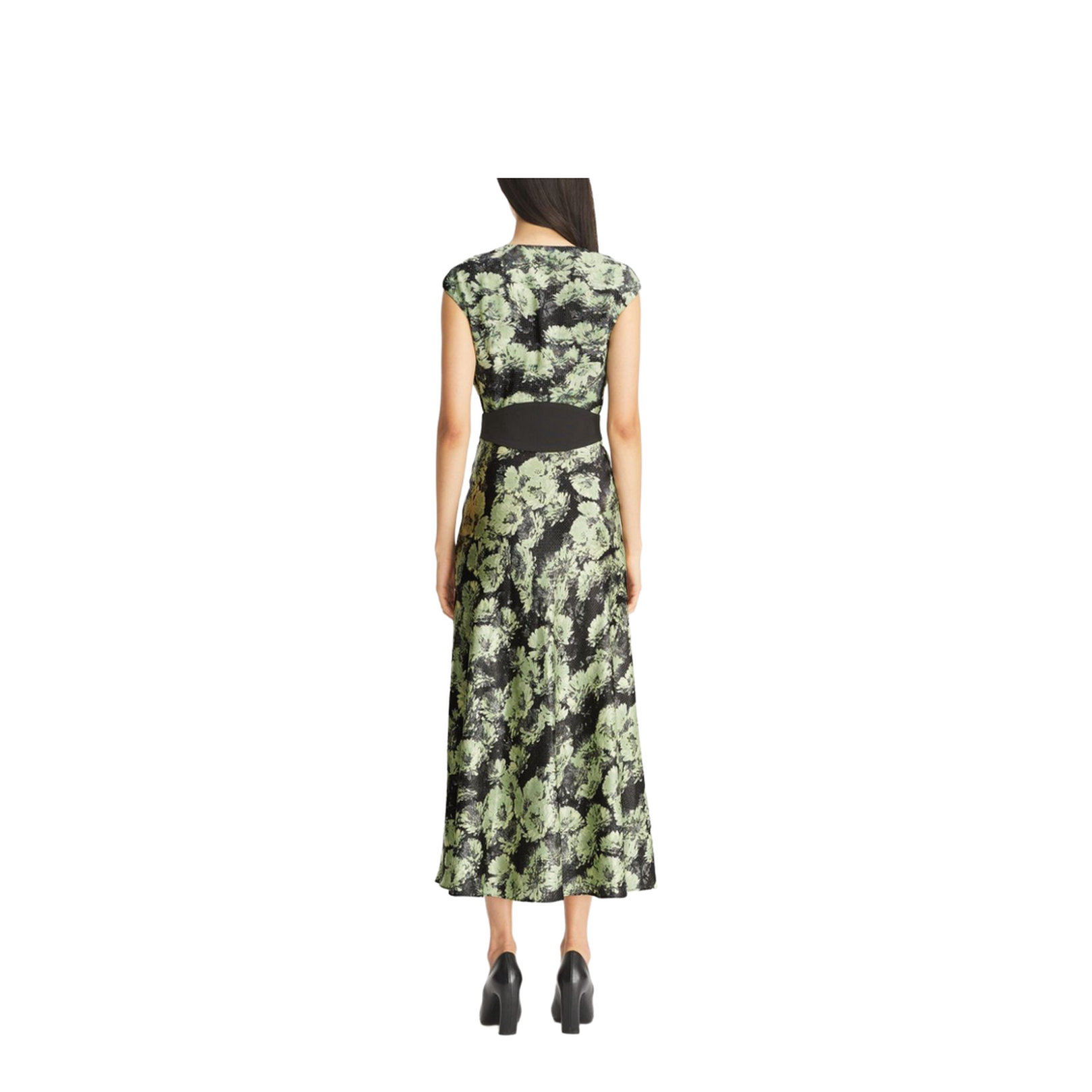 Printed Midi Dress - Image 3