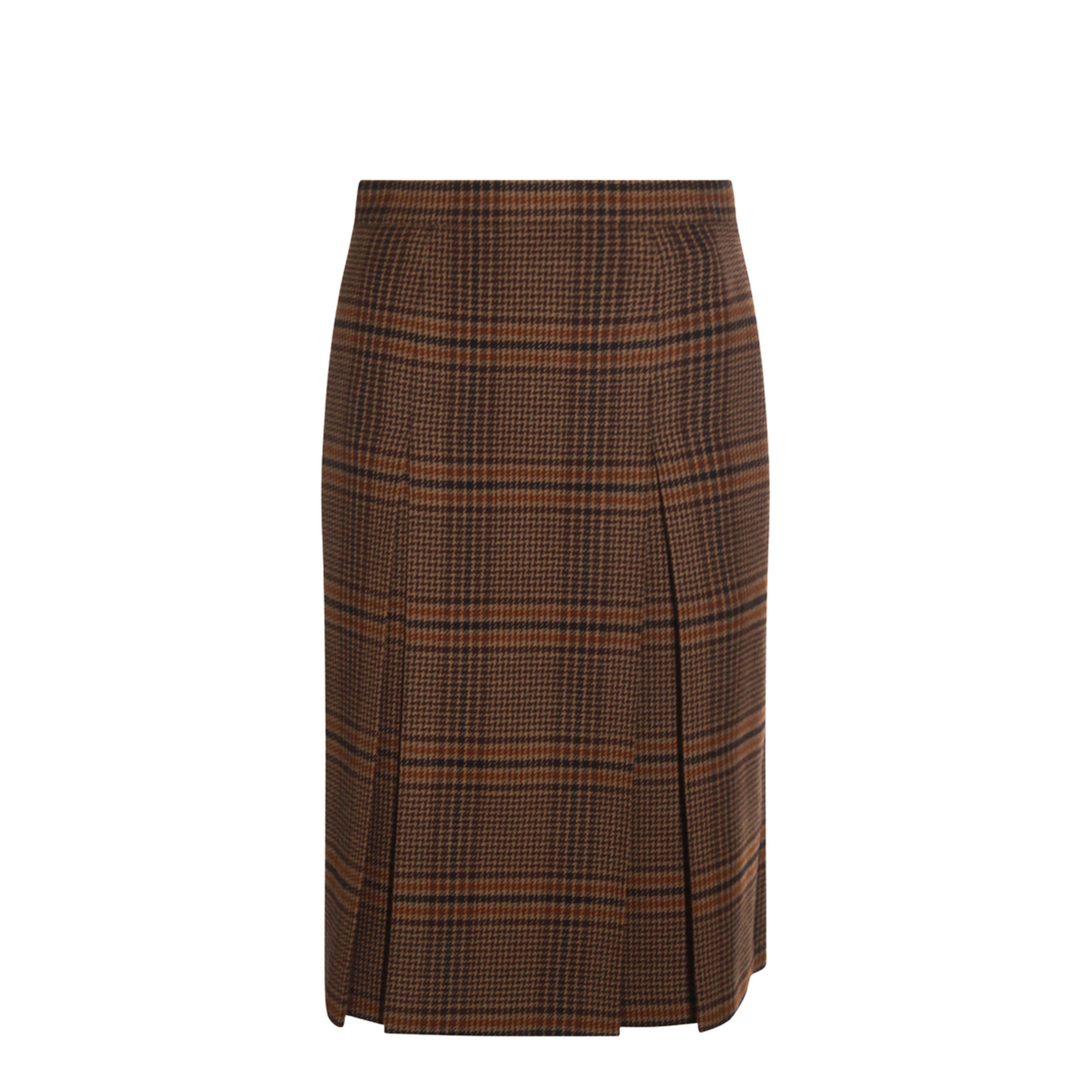 Wool and Cashmere Midi Skirt - Image 1