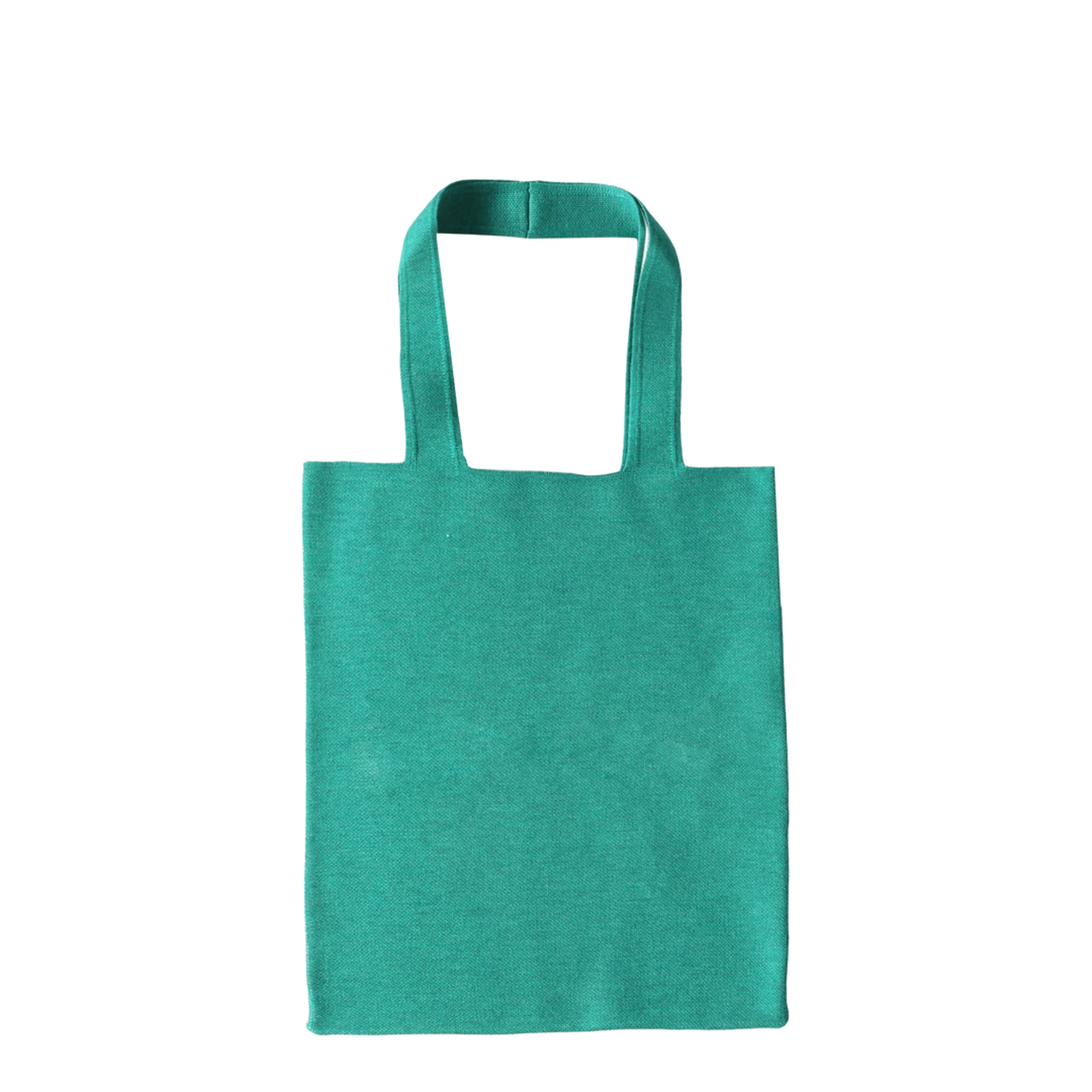 Logo-Print Wool Blend Tote - Green - Image 2