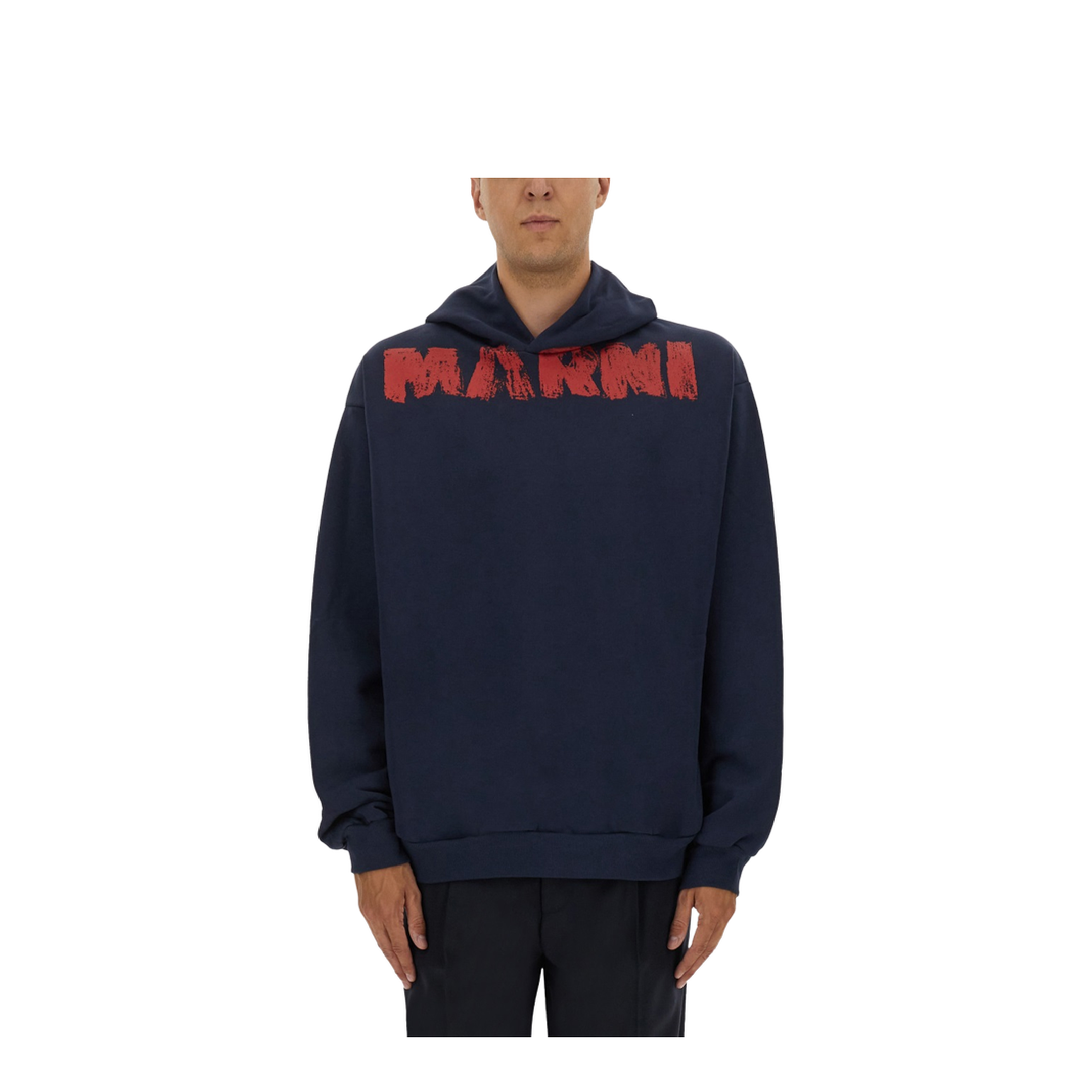 Sweatshirt with Maxi Logo Print - Image 1