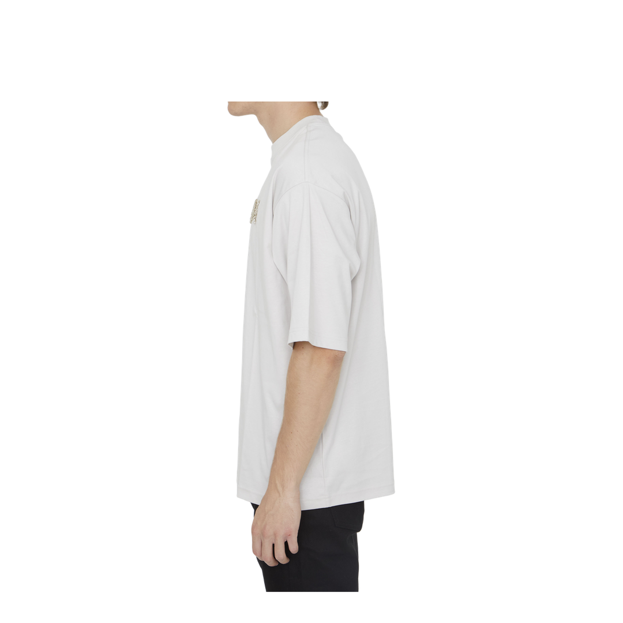 Cotton T-Shirt with Logo - Image 3