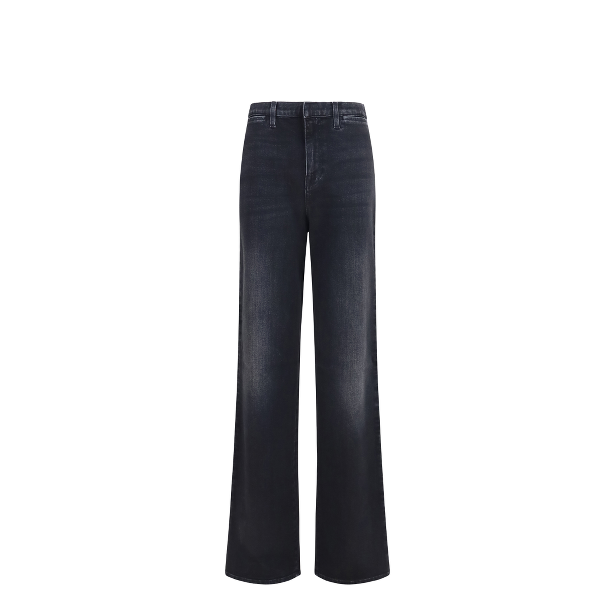 Stretch Cotton Jeans with Web Stripe - Image 1