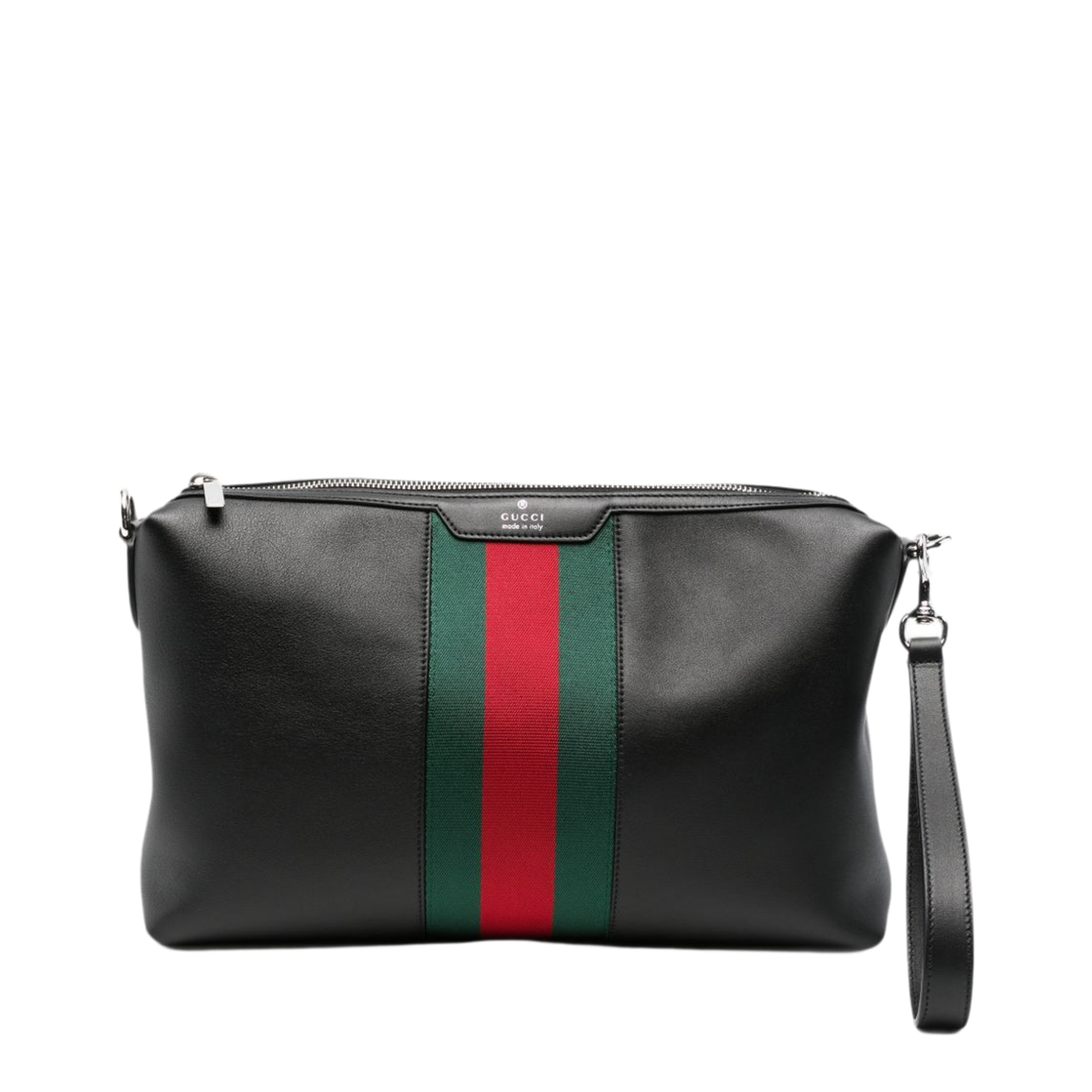Mini Soft Leather Crossbody - Black - Image 1