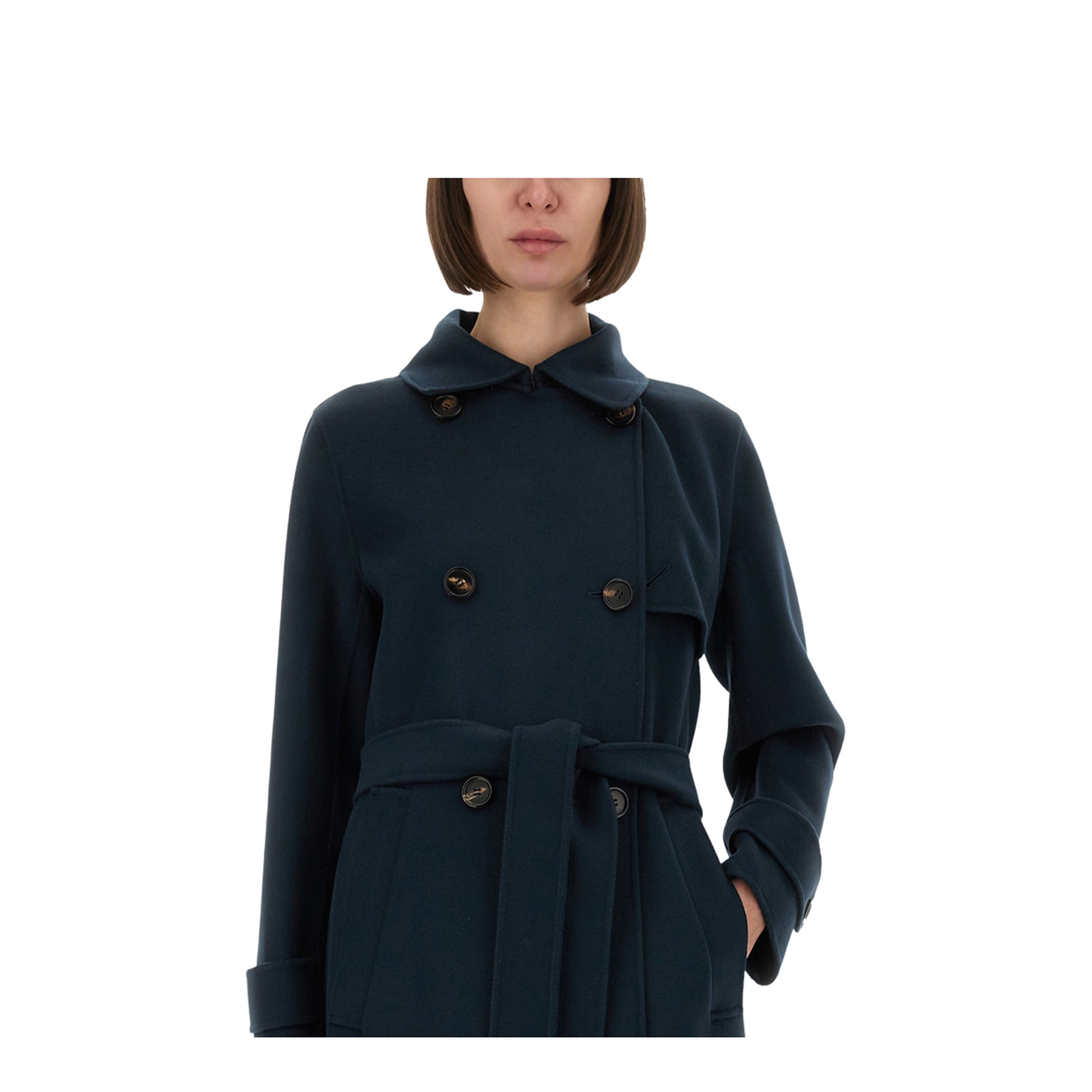 Double-Breasted Coat - Image 4