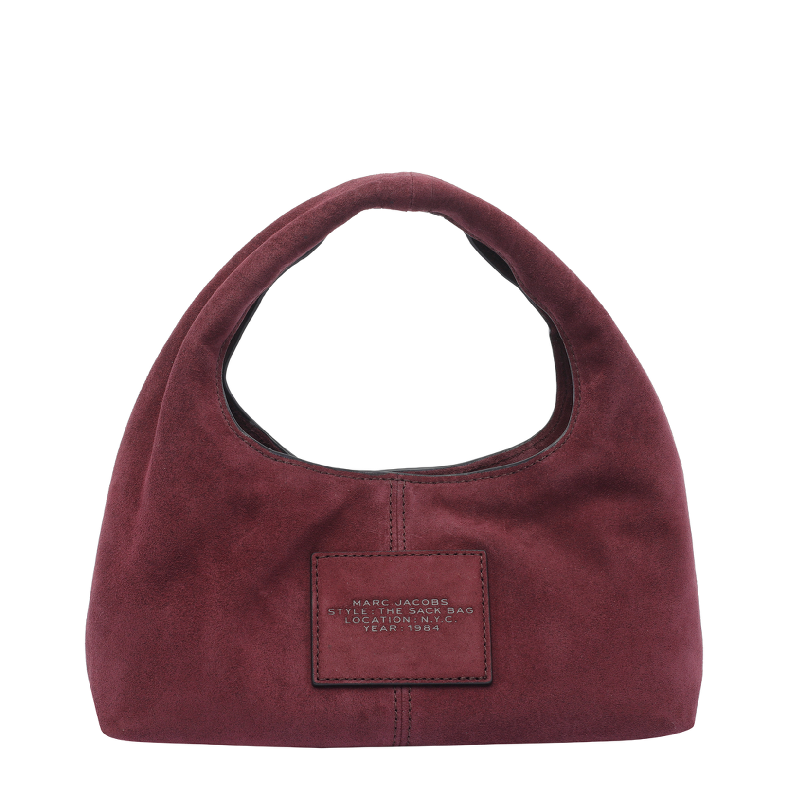 Suede Mini Sack Bag - Image 3