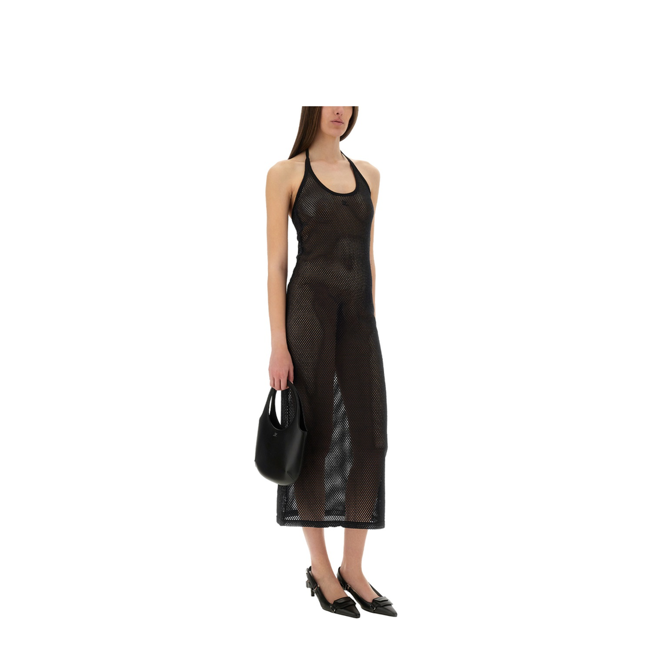 Holistic Mesh Long Dress - Image 2