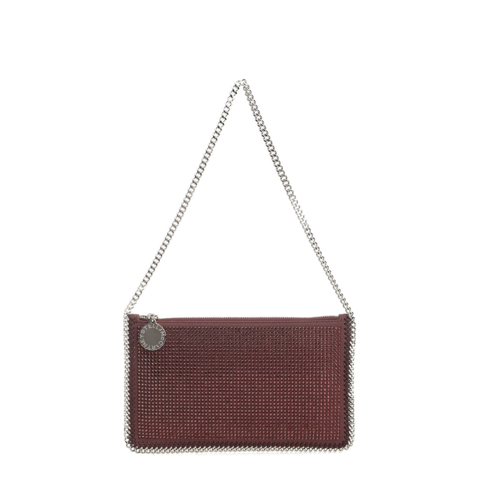 Falabella Polyester Clutch - Bordeaux - Image 1