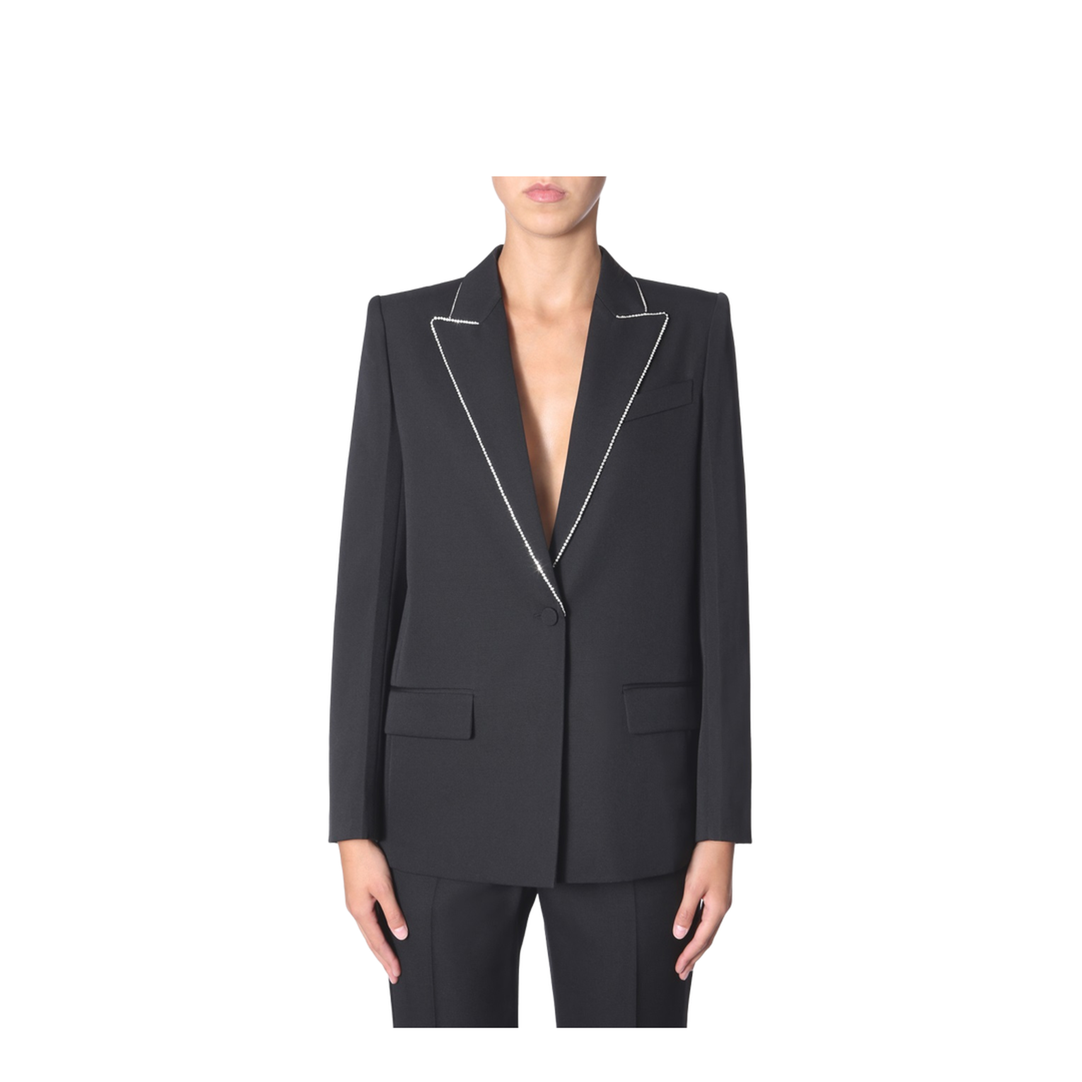 Wool Blazer with Strass - Image 1