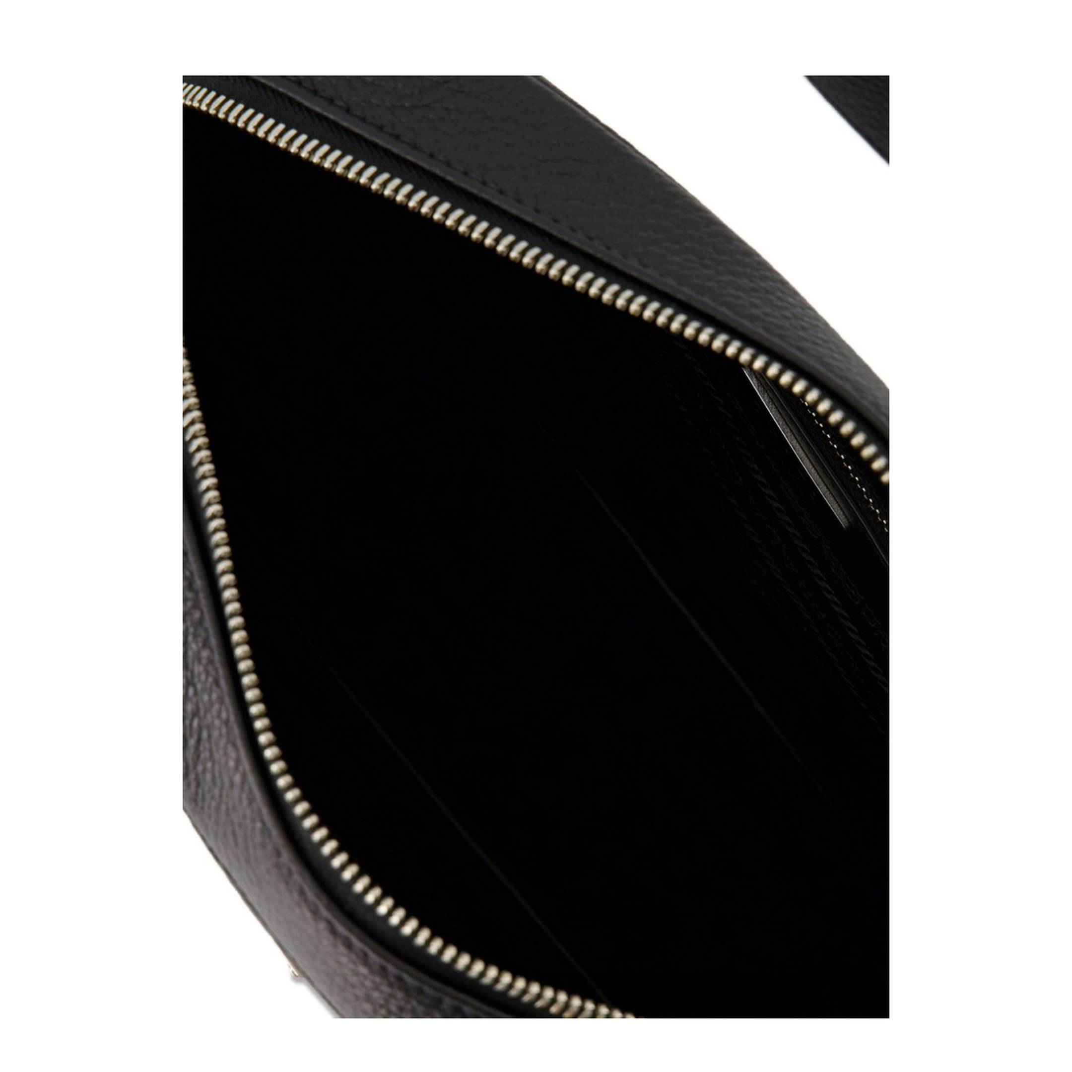 Calf Leather Shoulder Bag - Black - Image 3