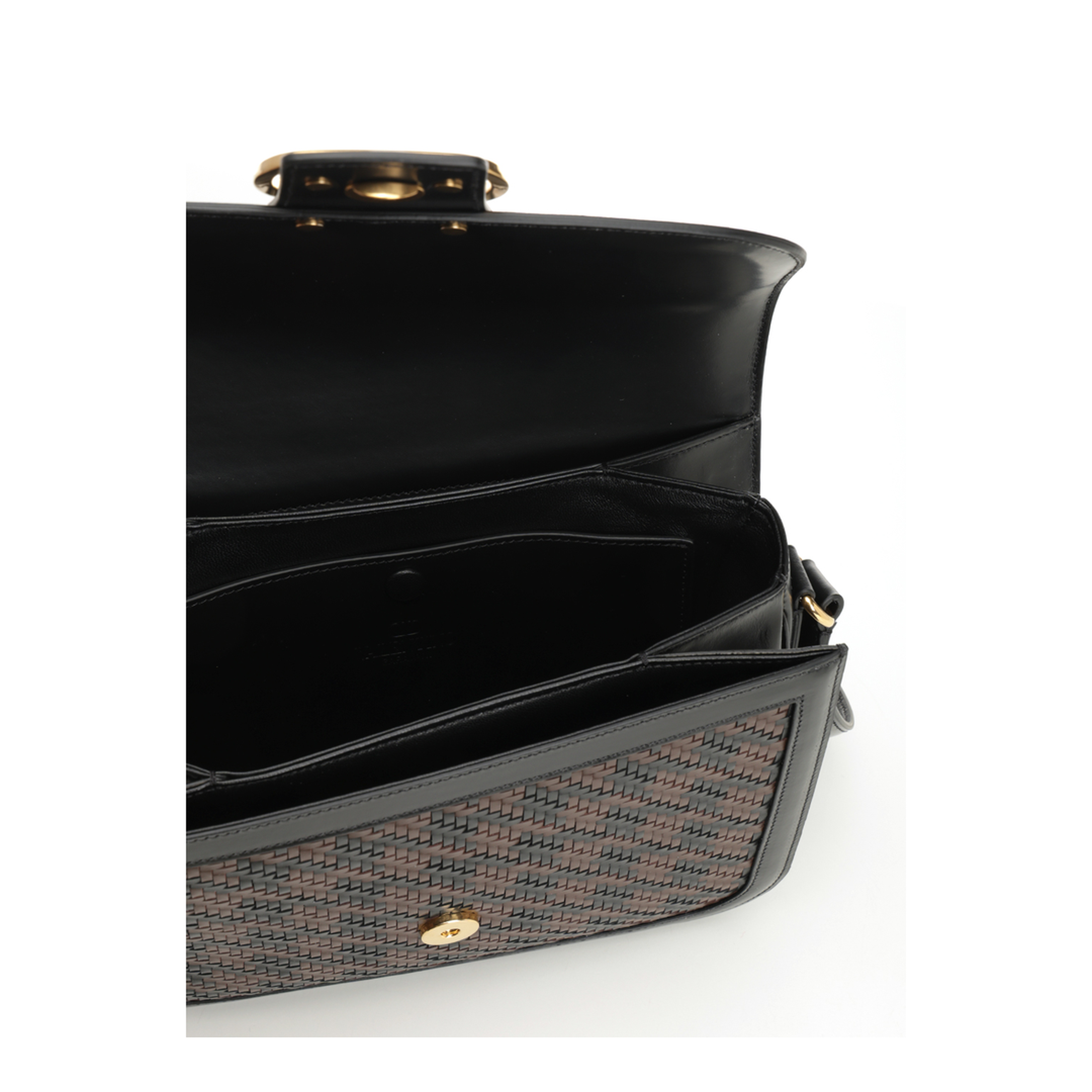 Shoulder Bag 9to5 in Woven Leather - Image 4