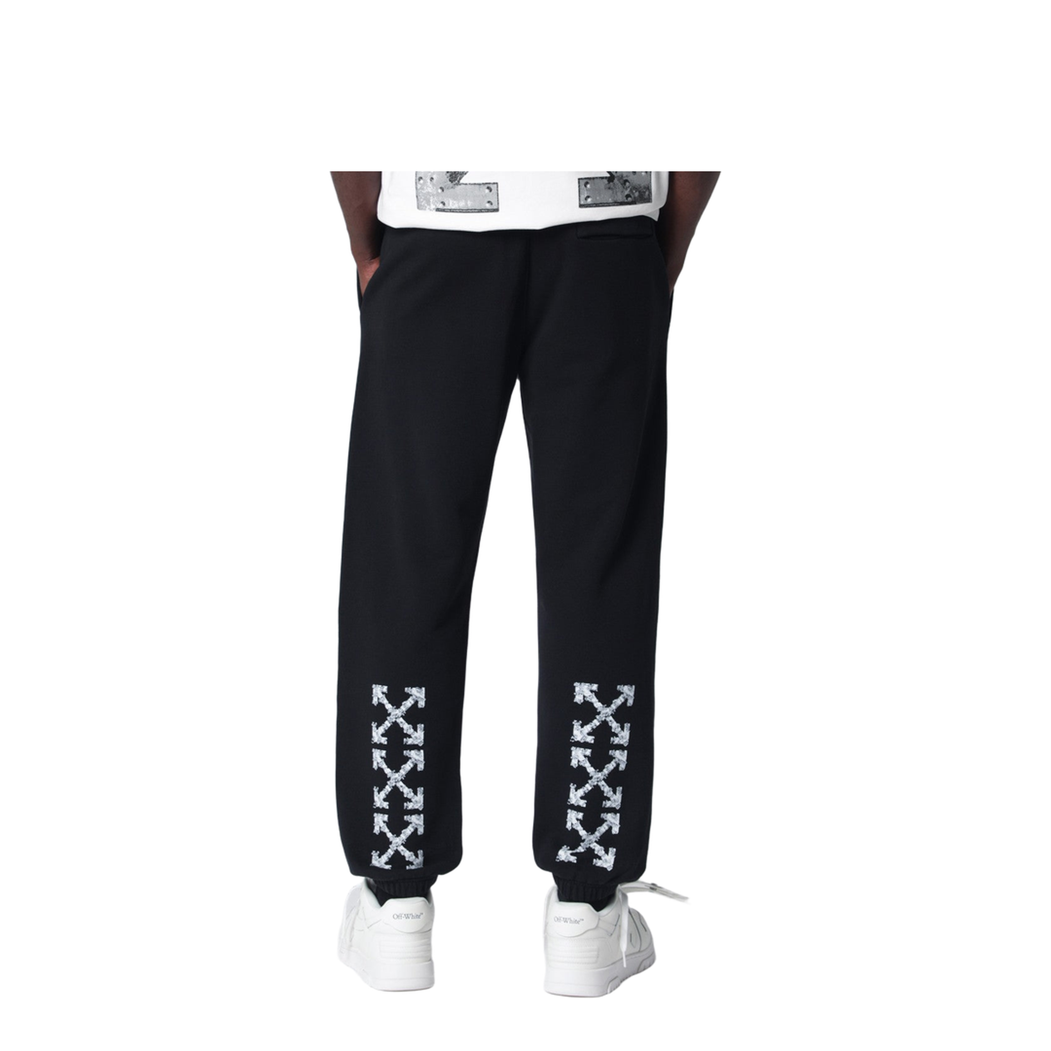 Heraldic Arrow Jogging Trousers Black - Image 2