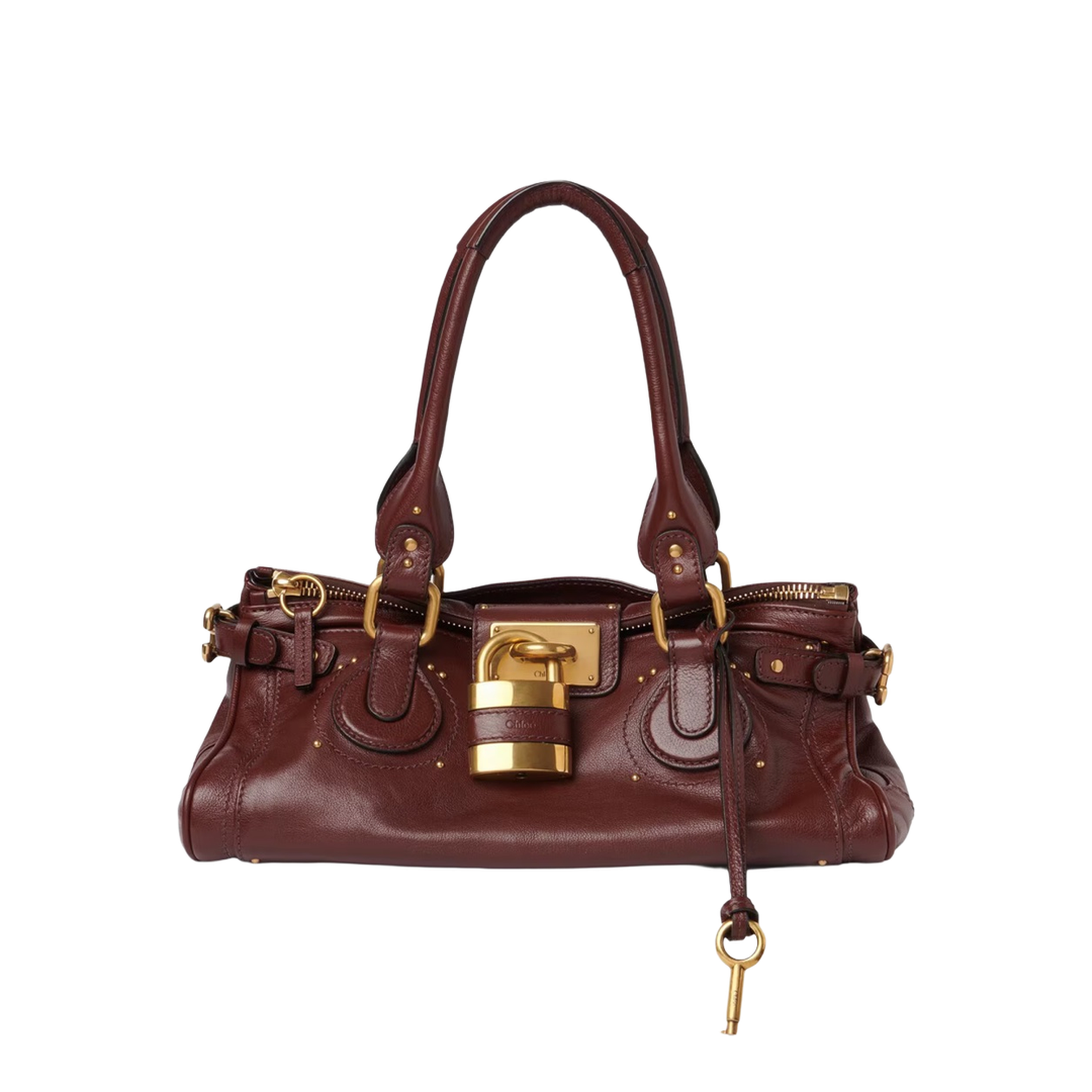 Paddington Leather Handbag - Brown - Image 1