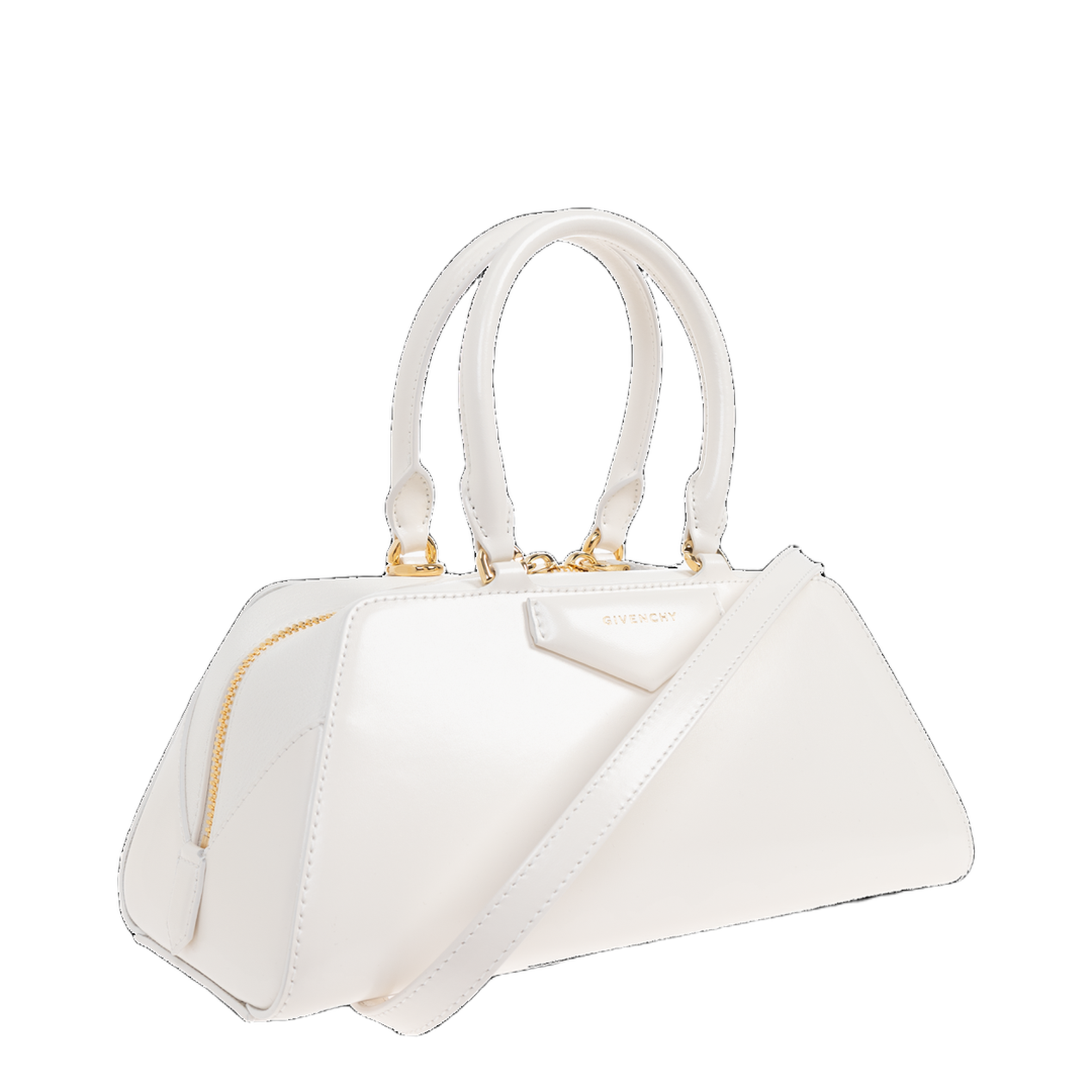 Small Antigona East-West Bag in Box Leather - Image 4