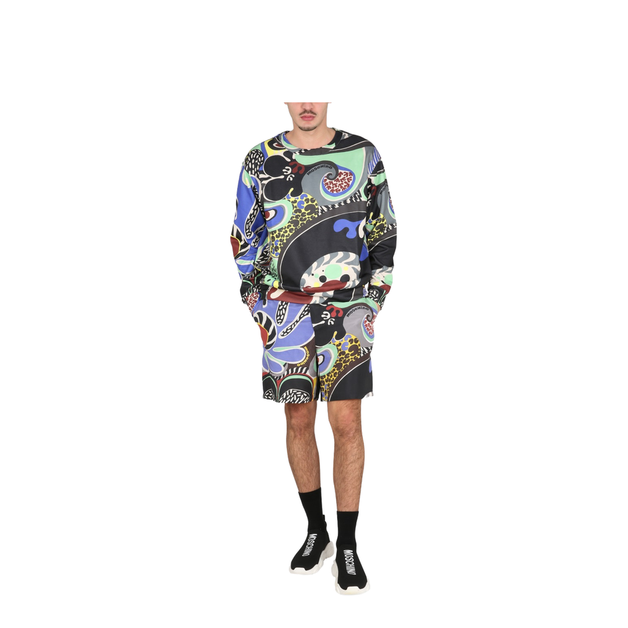 Psychedelic Print Sweatshirt - Image 2