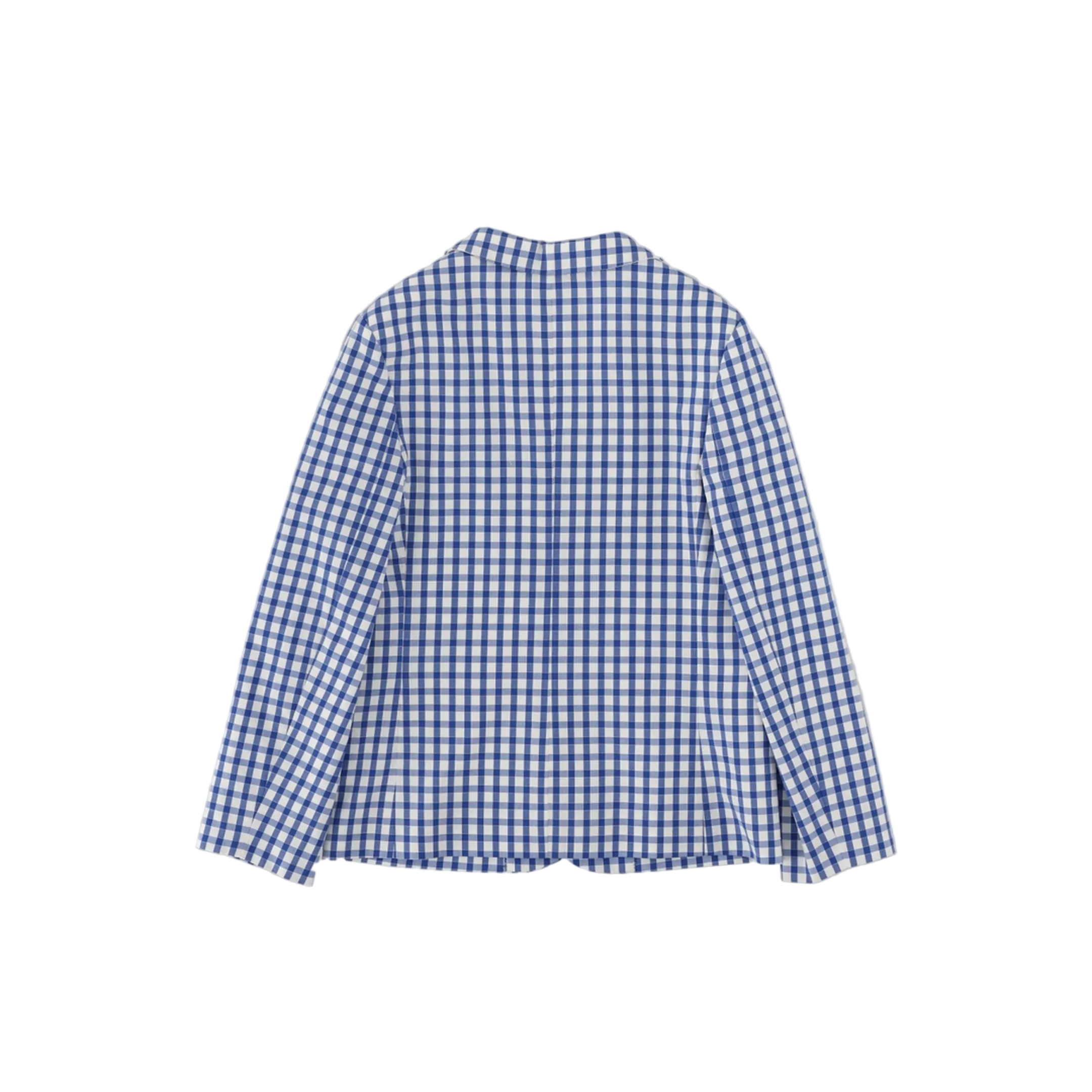 j sb jacket big
cotton vichy a/
azure/white/mix - Image 2